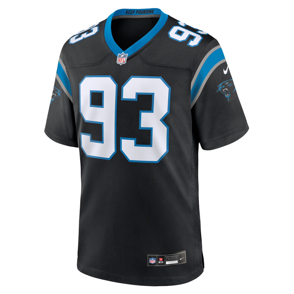 Carolina Panthers LaBryan Ray Black Team Game Jersey