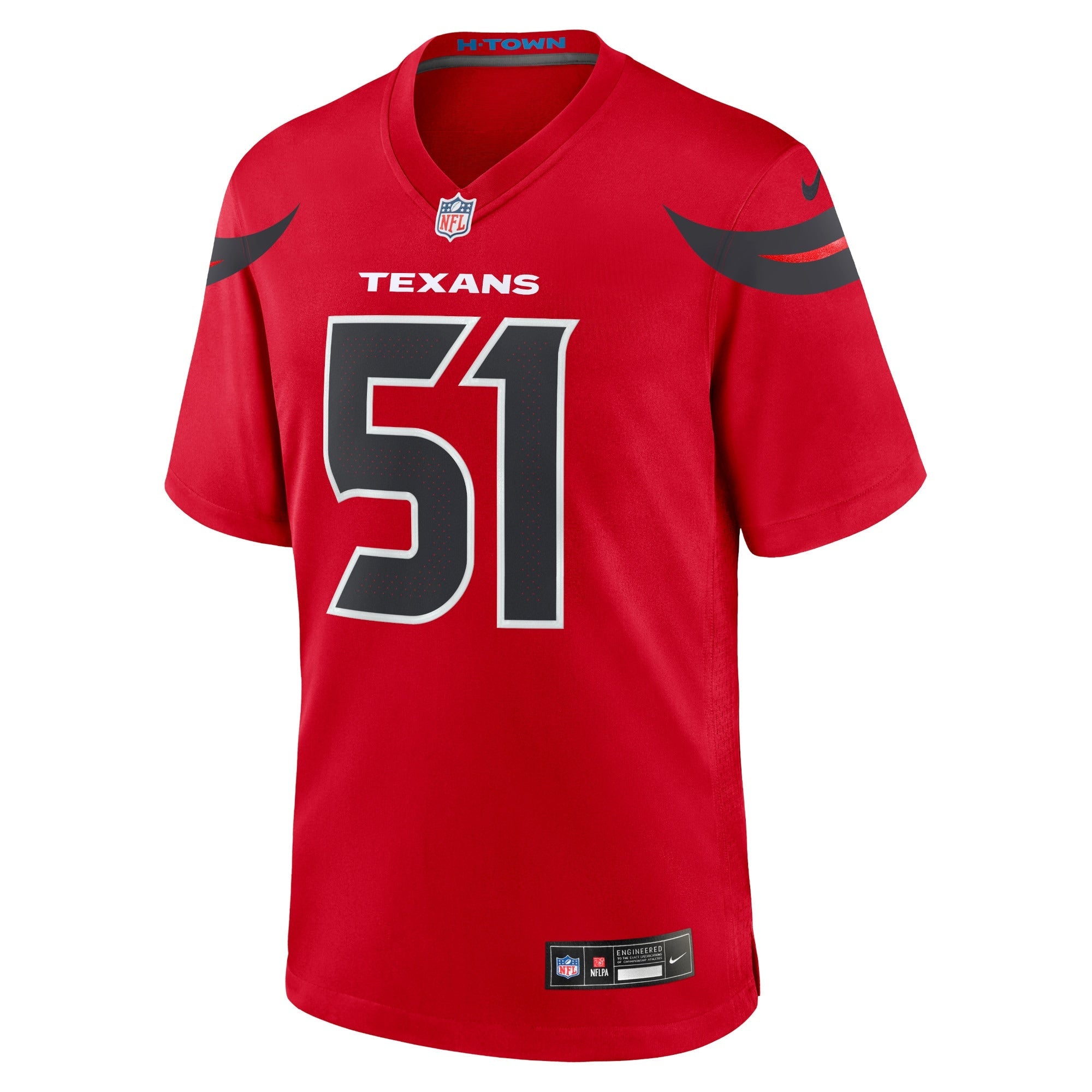 Houston Texans Will Anderson Jr. Red Alternate Game Jersey
