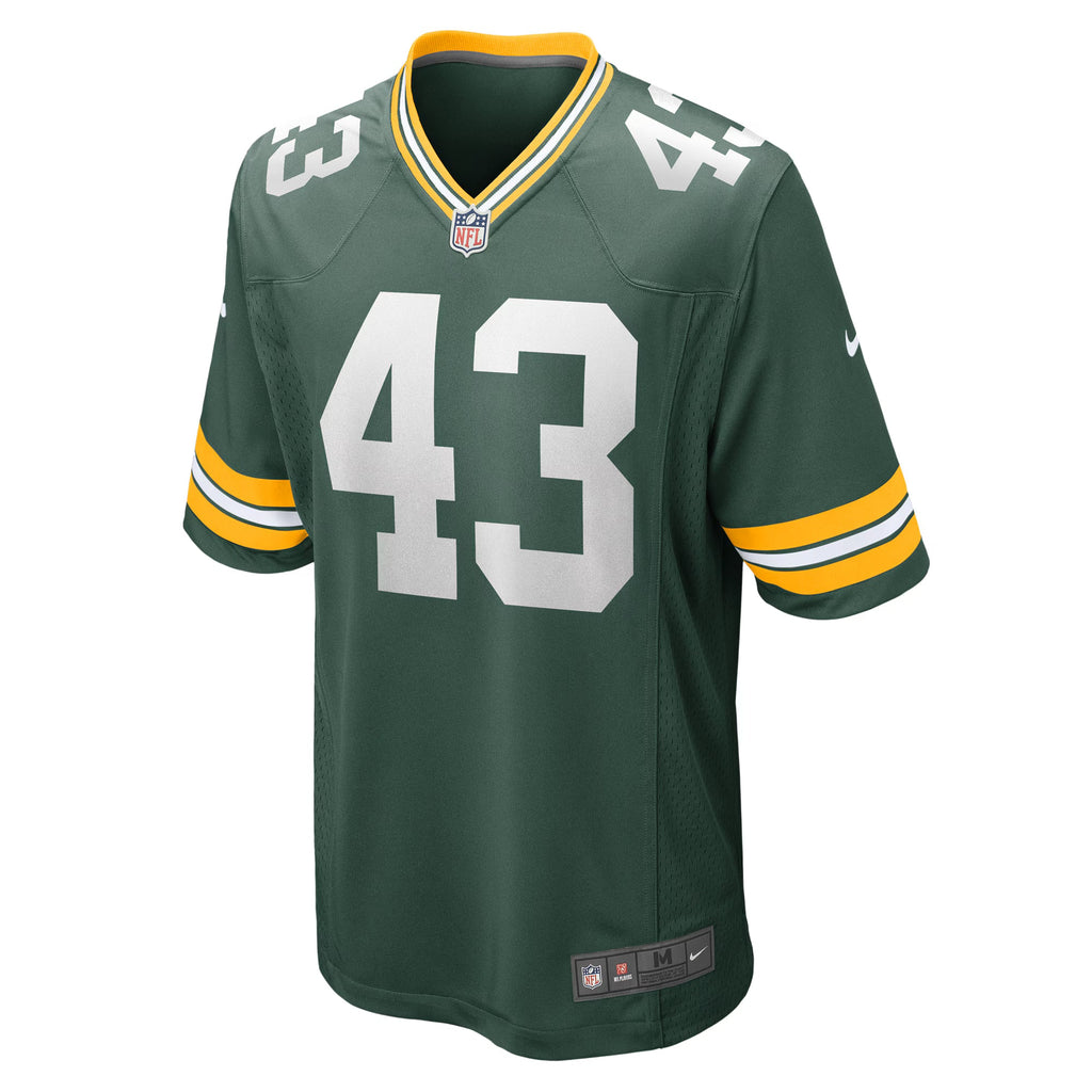 Green Bay Packers Kiondre Thomas Green Game Player Jersey