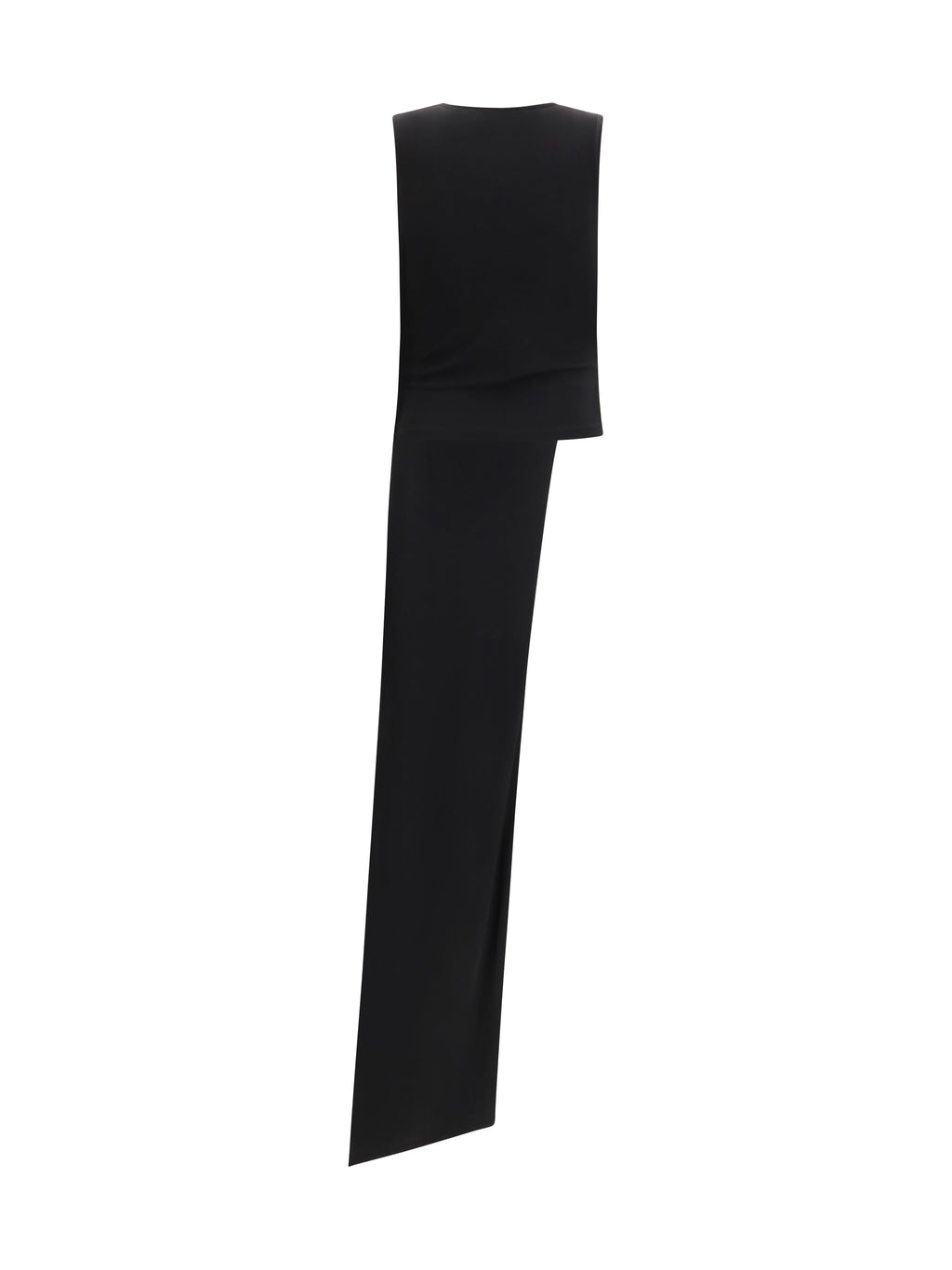 Ami Paris Women Sleeveless Top With Lavallière Neckline In Jersey