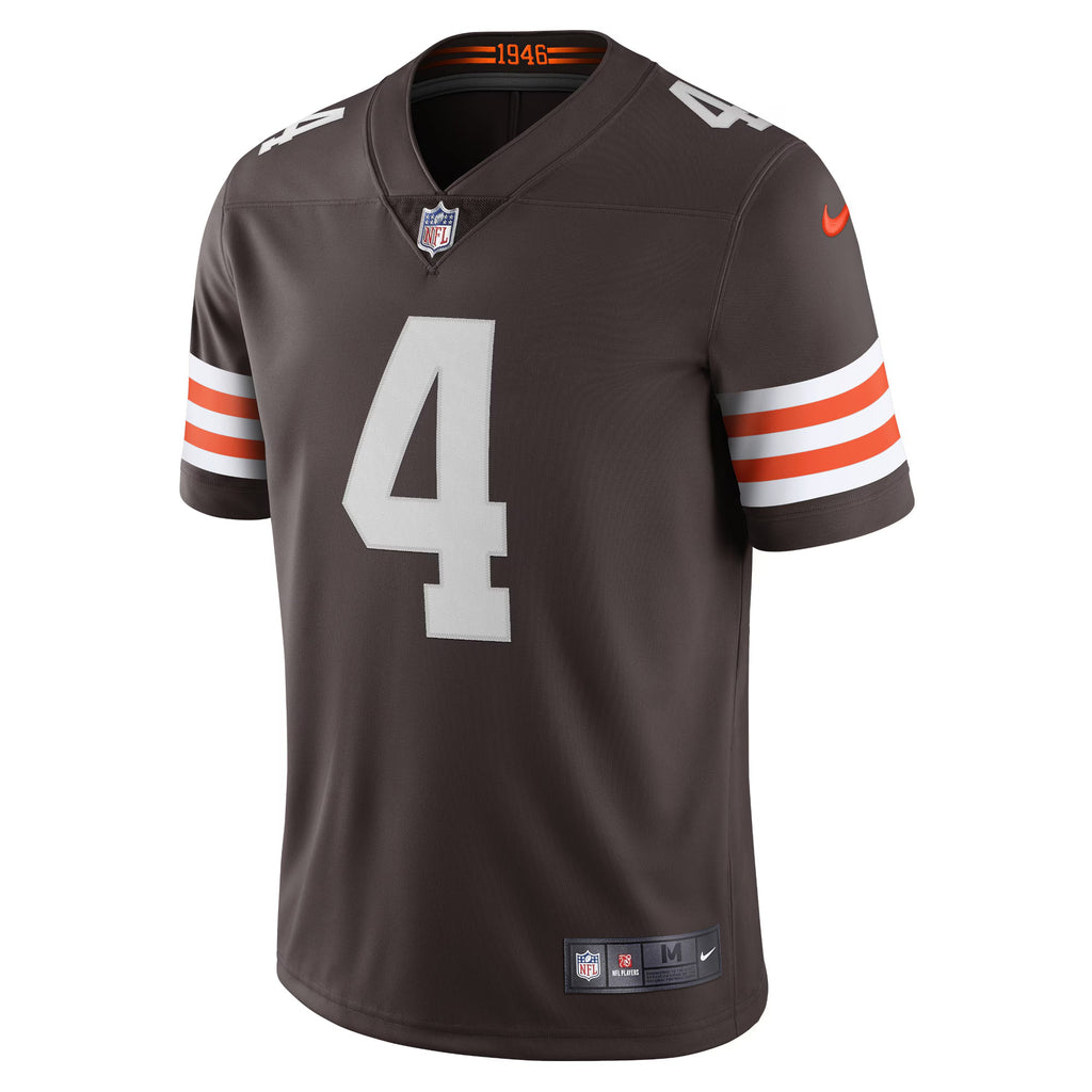 Cleveland Browns Deshaun Watson Brown Vapor Limited Jersey
