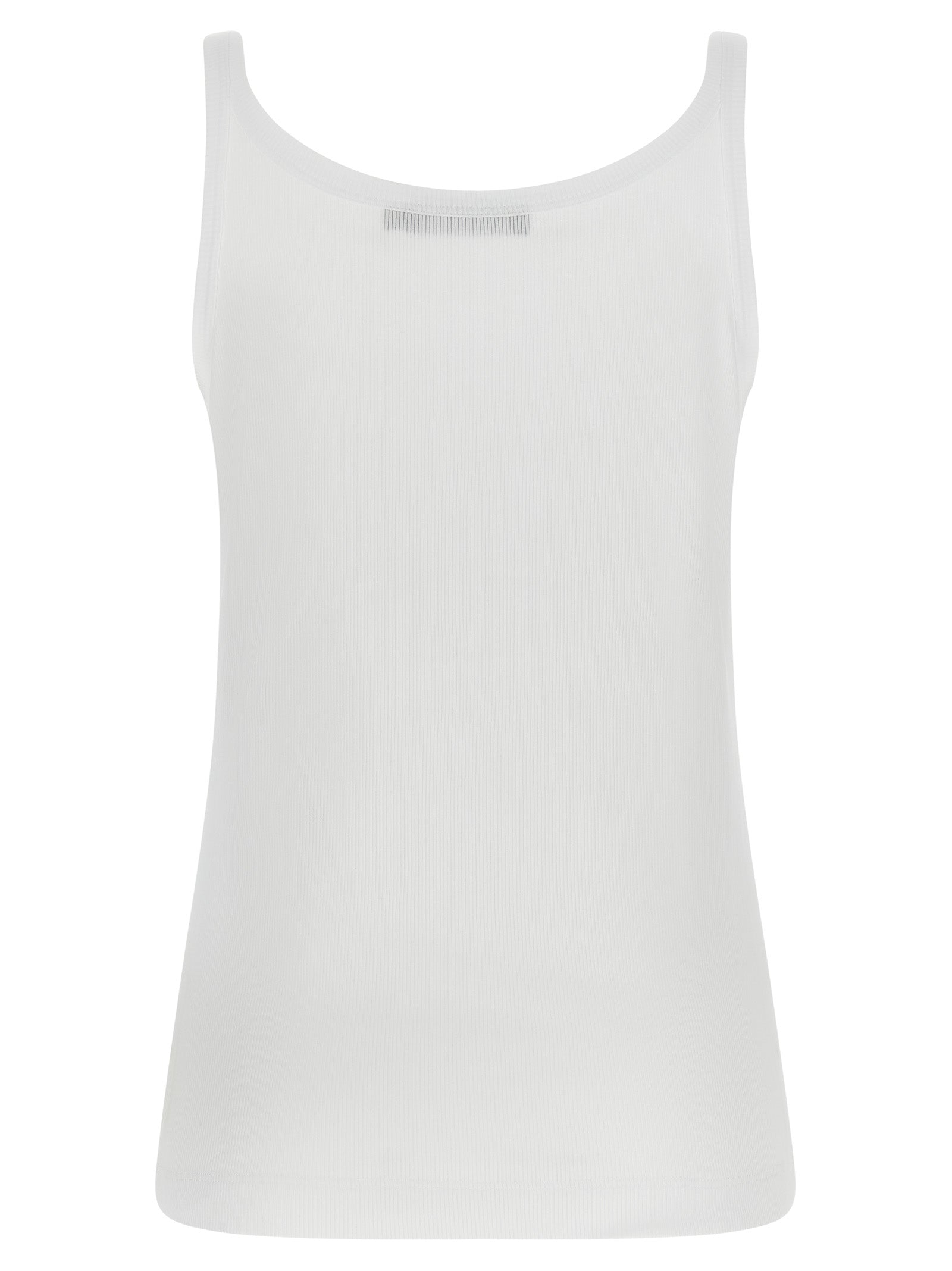Dolce & Gabbana Women Logo Embroidery Tank Top