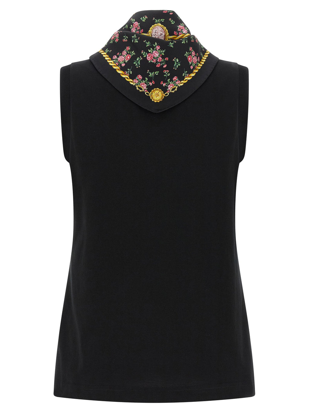 Dolce & Gabbana Women T-Shirt With Scarf