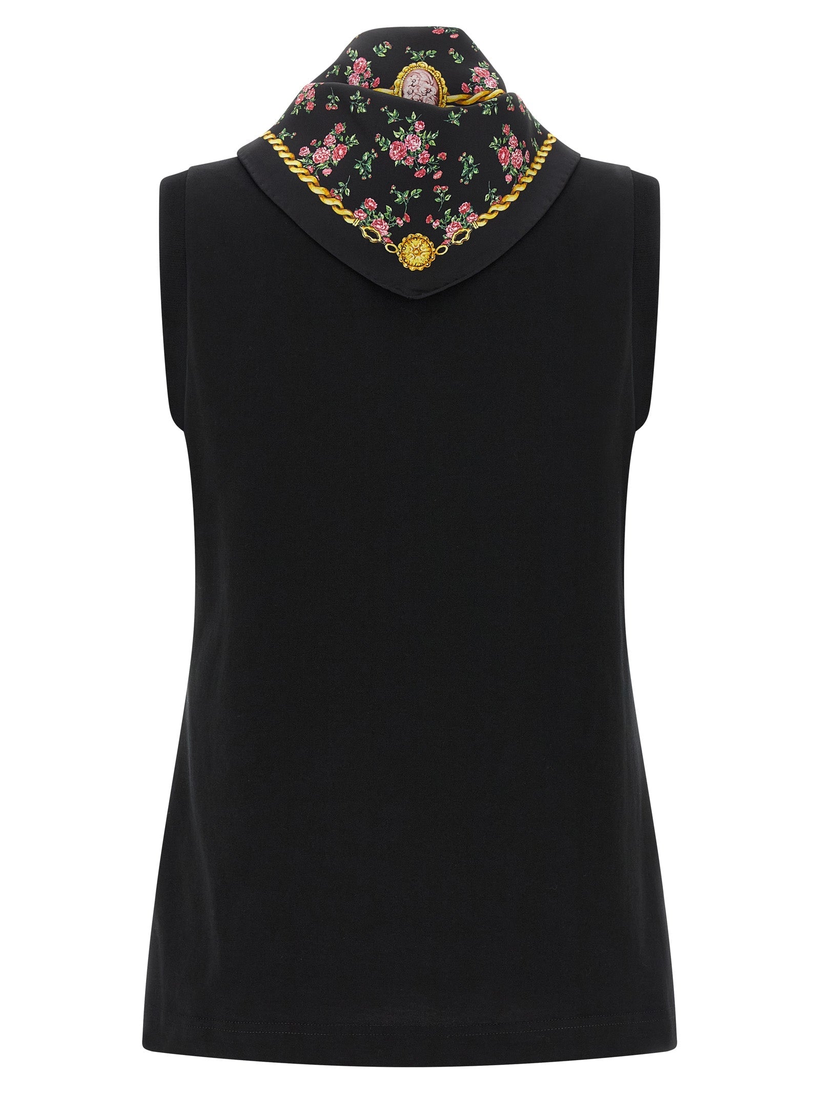 Dolce & Gabbana Women T-Shirt With Scarf