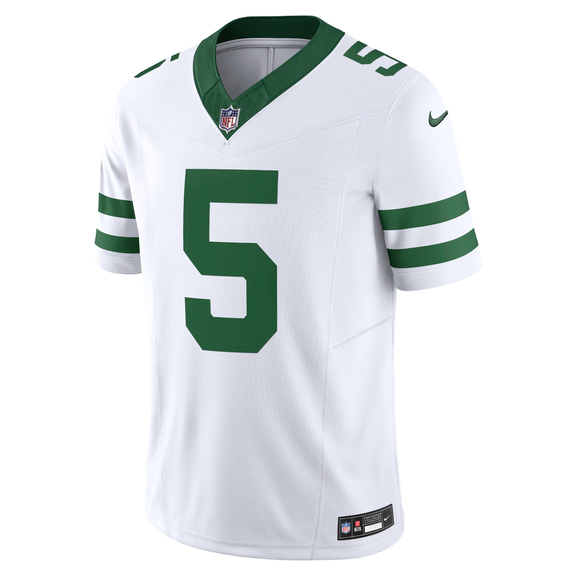 New York Jets Garrett Wilson Legacy White Vapor F.U.S.E. Limited Jersey