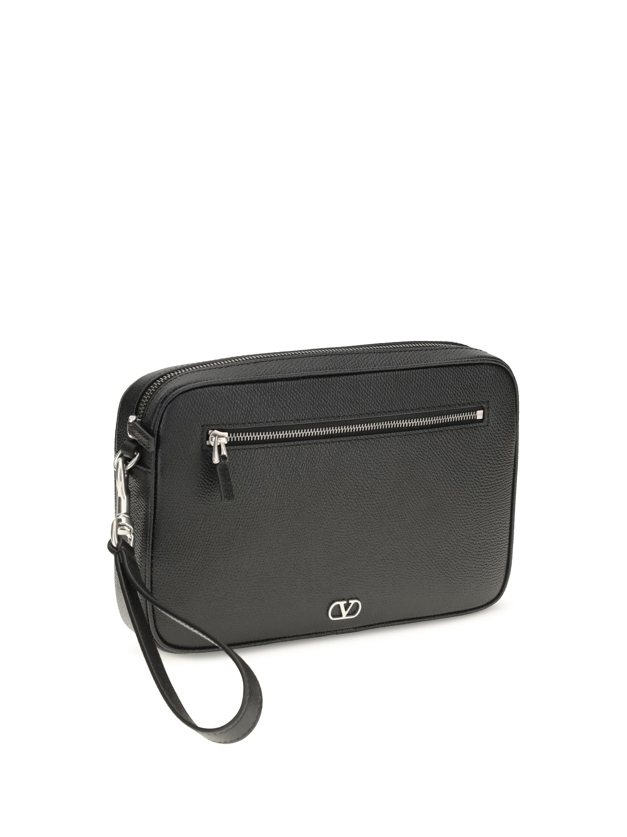 Valentino Garavani Men Vlogo Signature Pouch