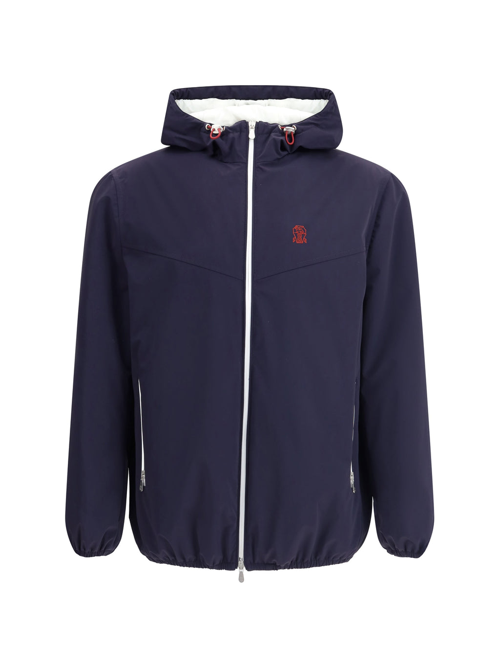 Brunello Cucinelli Men Waterproof Hooded Jacket