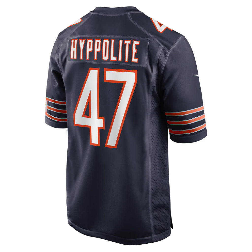 Chicago Bears Ruben Hyppolite II Navy Team Game Jersey