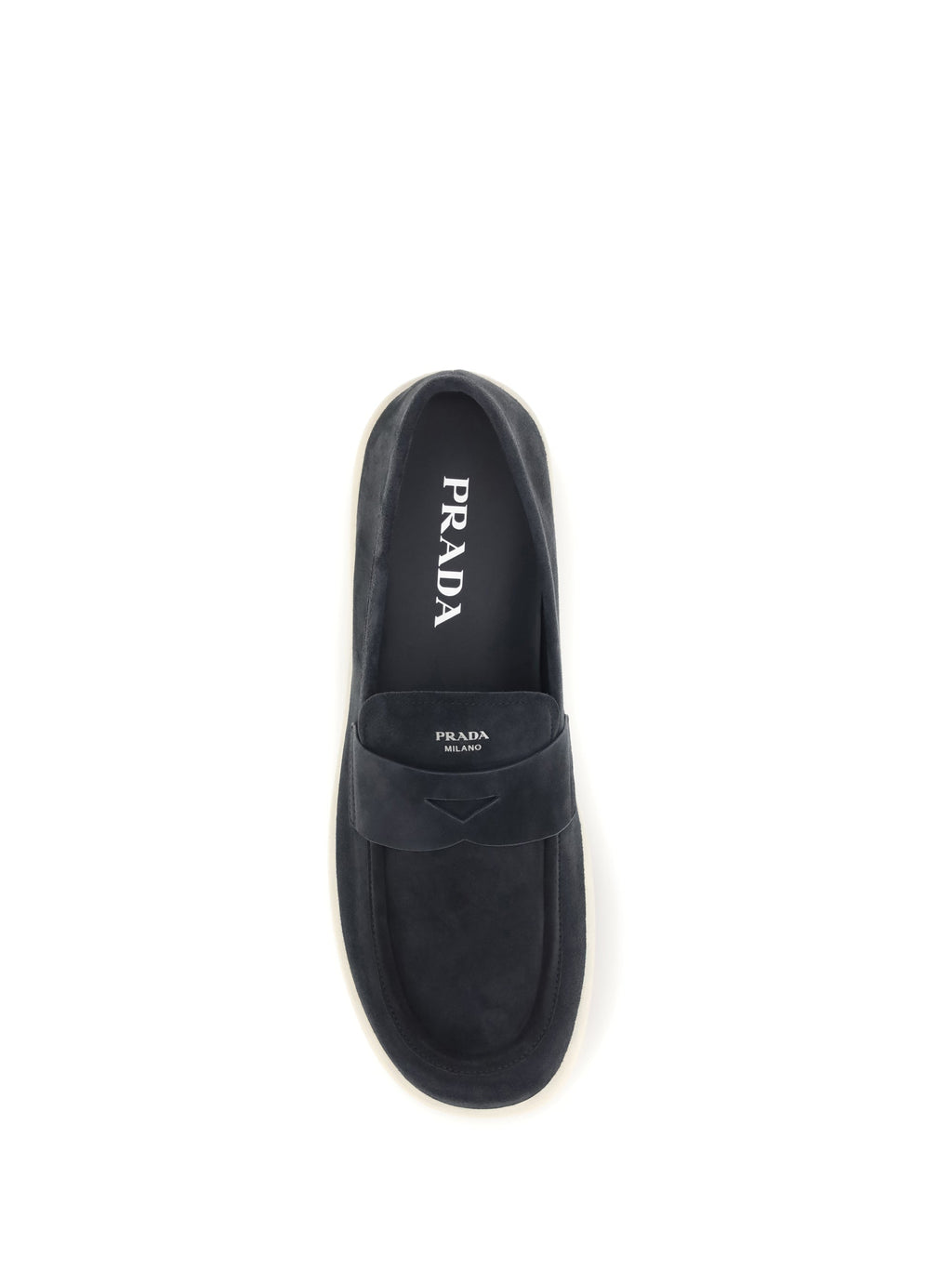 Prada Men Suede Loafers