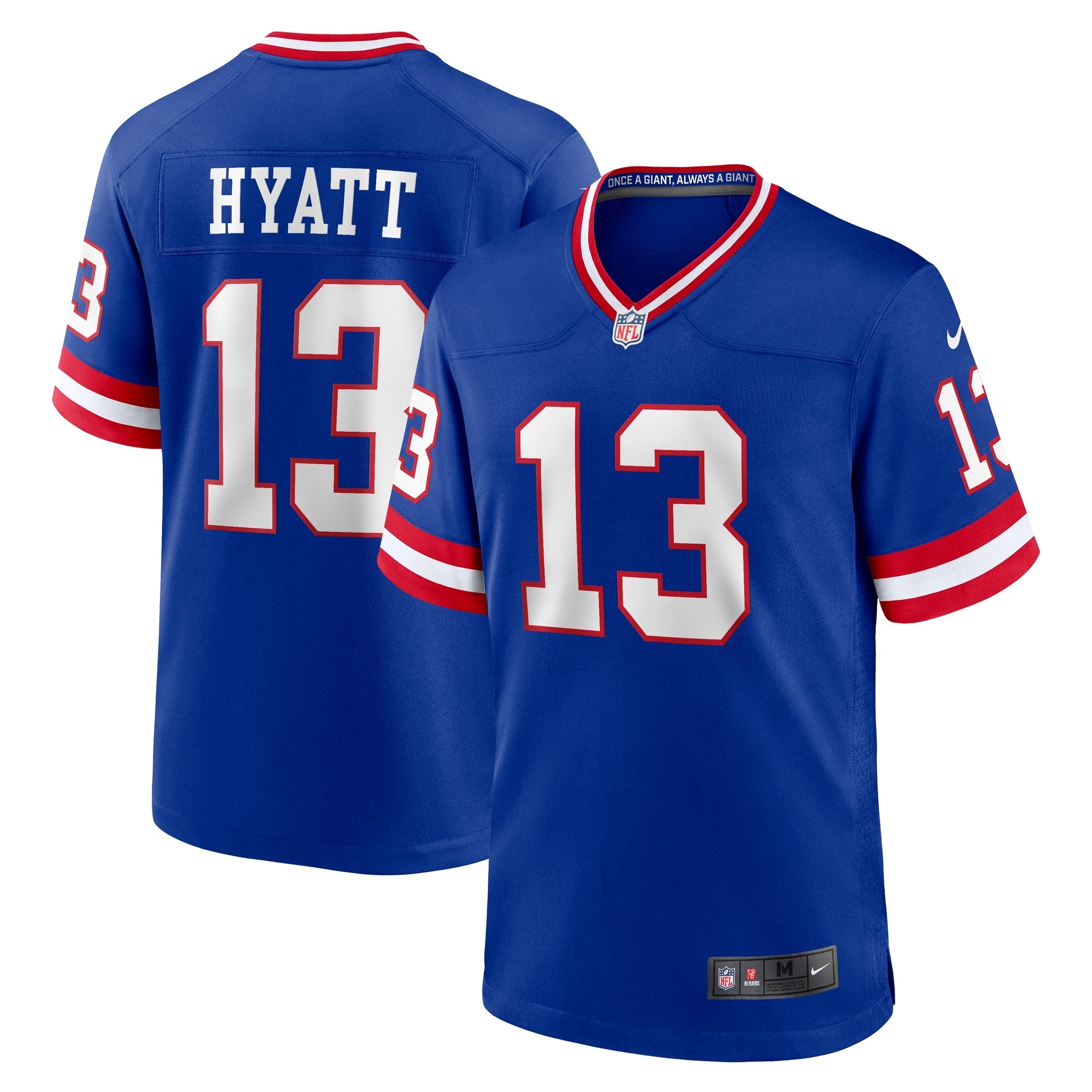 New York Giants Jalin Hyatt Royal Alternate Game Jersey