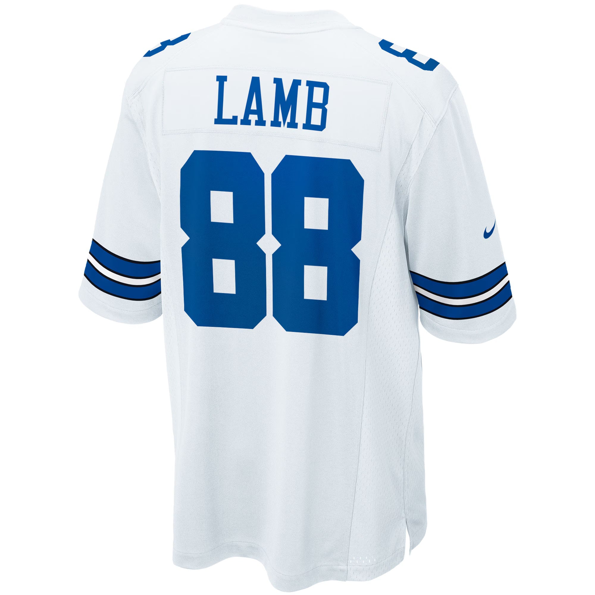 Dallas Cowboys CeeDee Lamb White Game Team Jersey