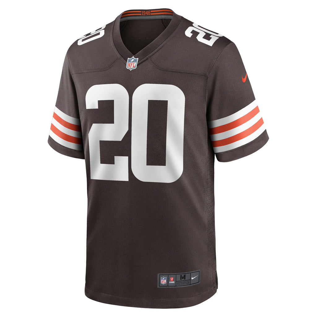 Cleveland Browns Greg Newsome II Brown Game Jersey