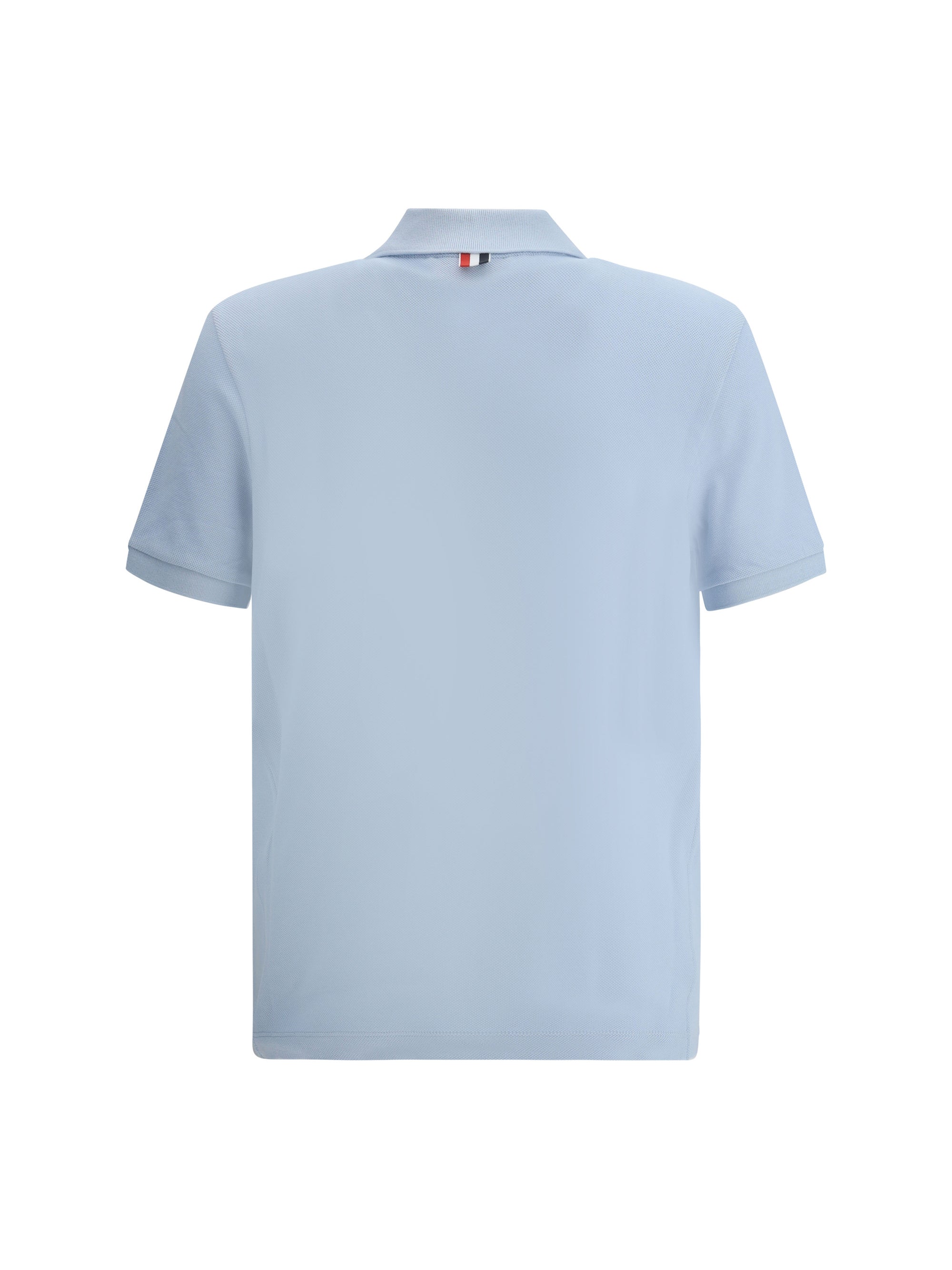 Thom Browne Men Polo Whit Iconic Bands