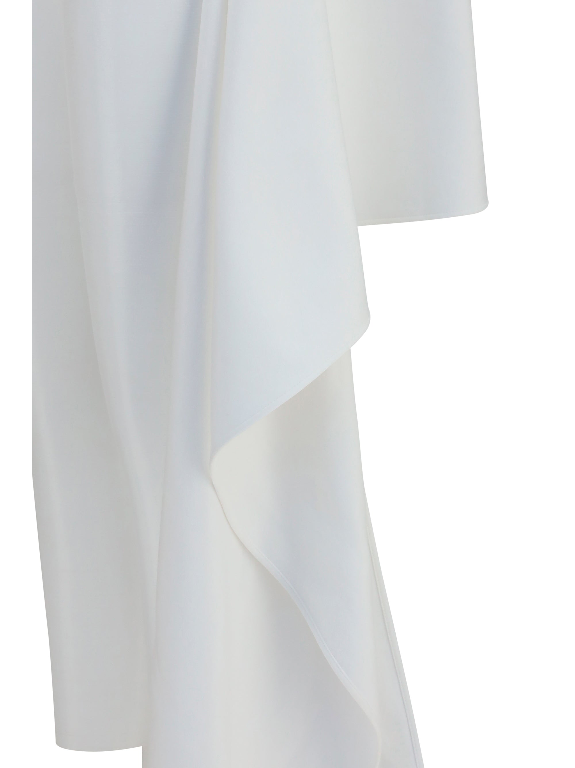 Alaïa Women Asymmetric Cotton T-Shirt
