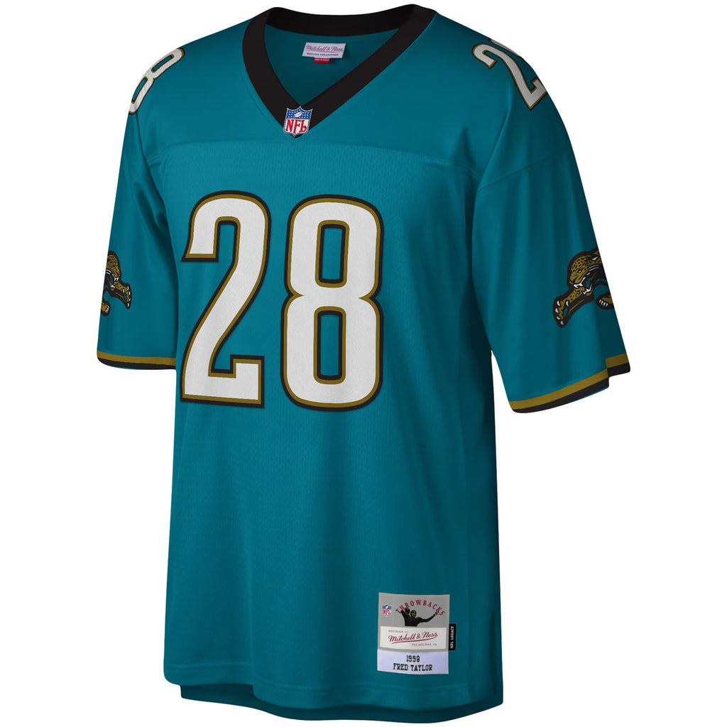 Jacksonville Jaguars Fred Taylor Mitchell & Ness Teal Legacy Replica Jersey