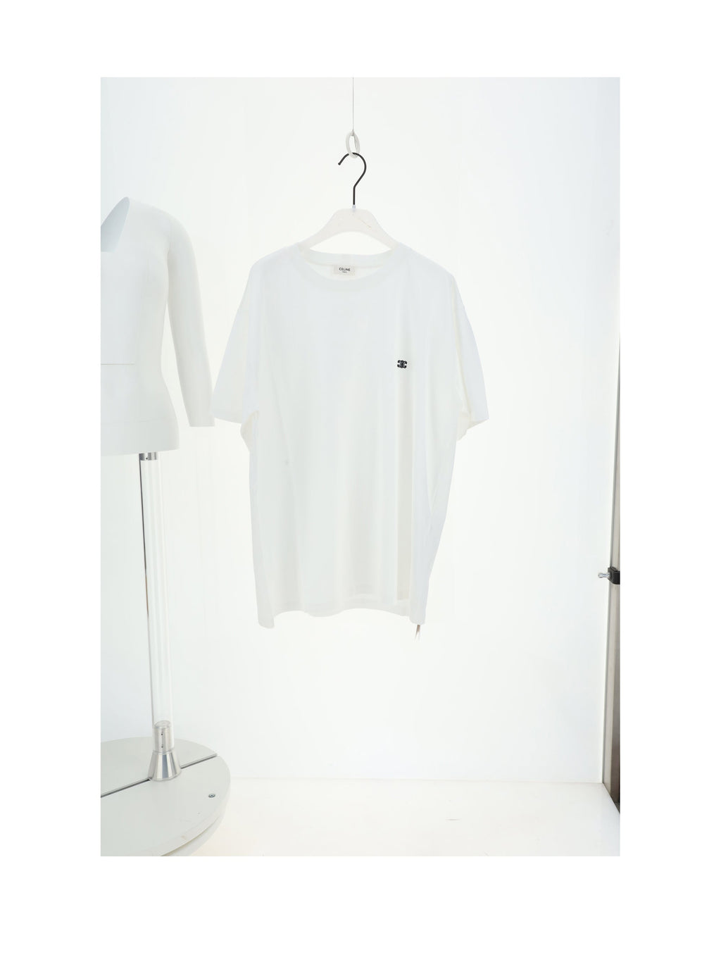 Celine Men T-Shirt Loose Triomphe
