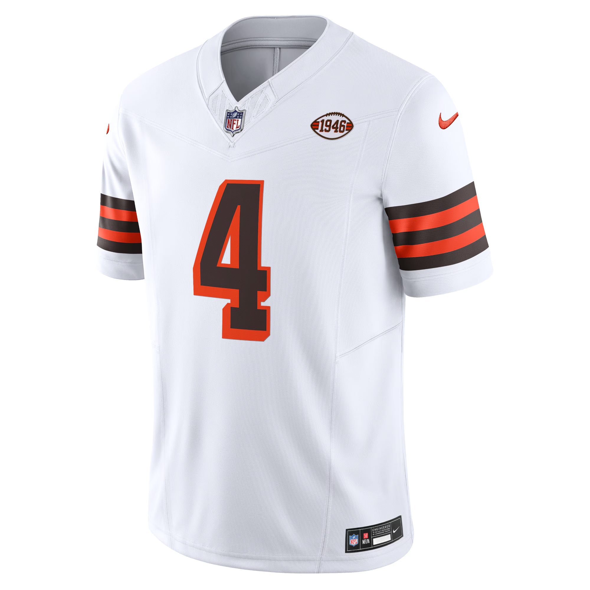 Cleveland Browns Deshaun Watson White Vapor F.U.S.E. Limited Jersey