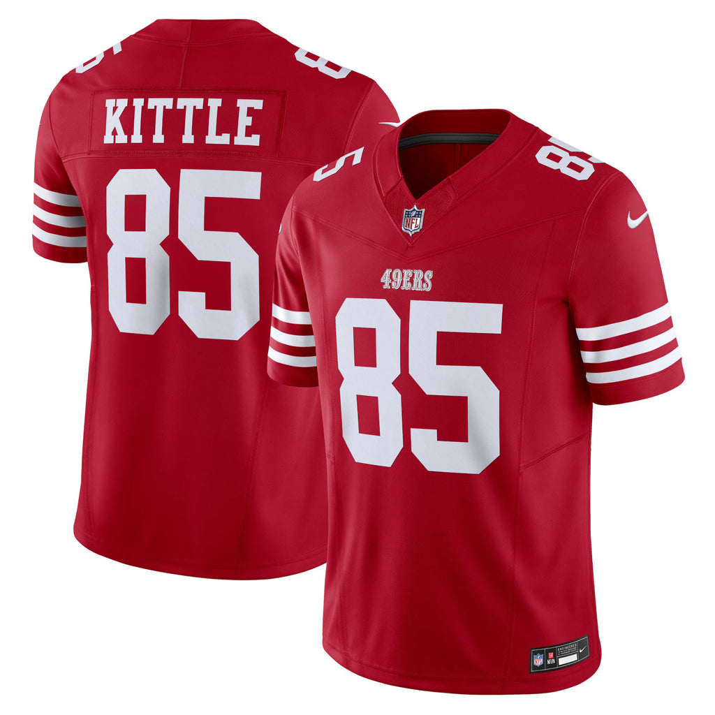 San Francisco 49ers George Kittle Scarlet Vapor F.U.S.E. Limited Jersey