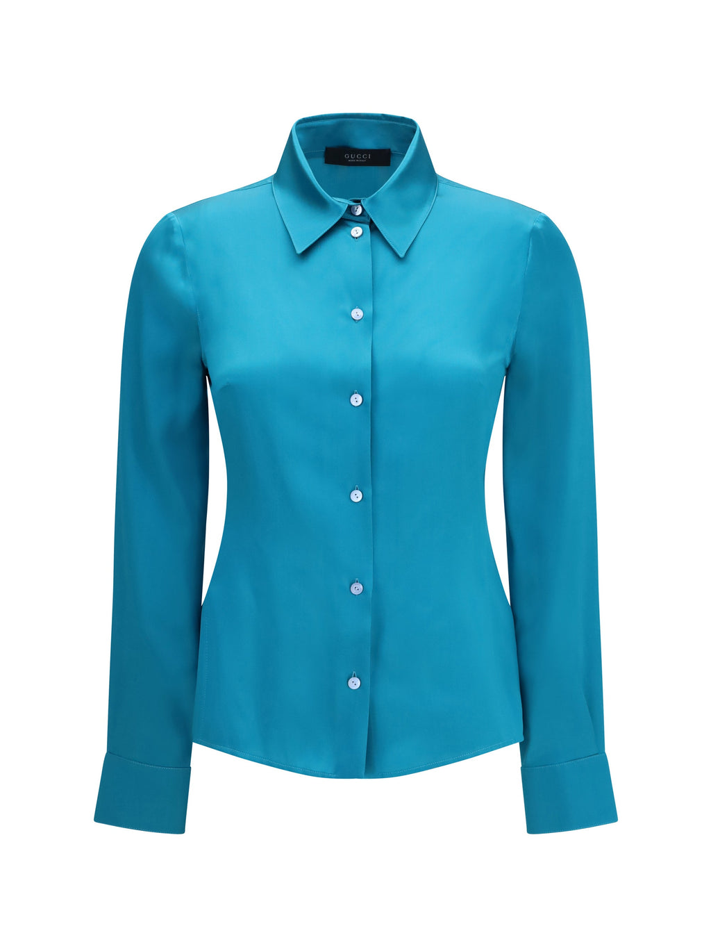 Gucci Women Silk Satin Shirt