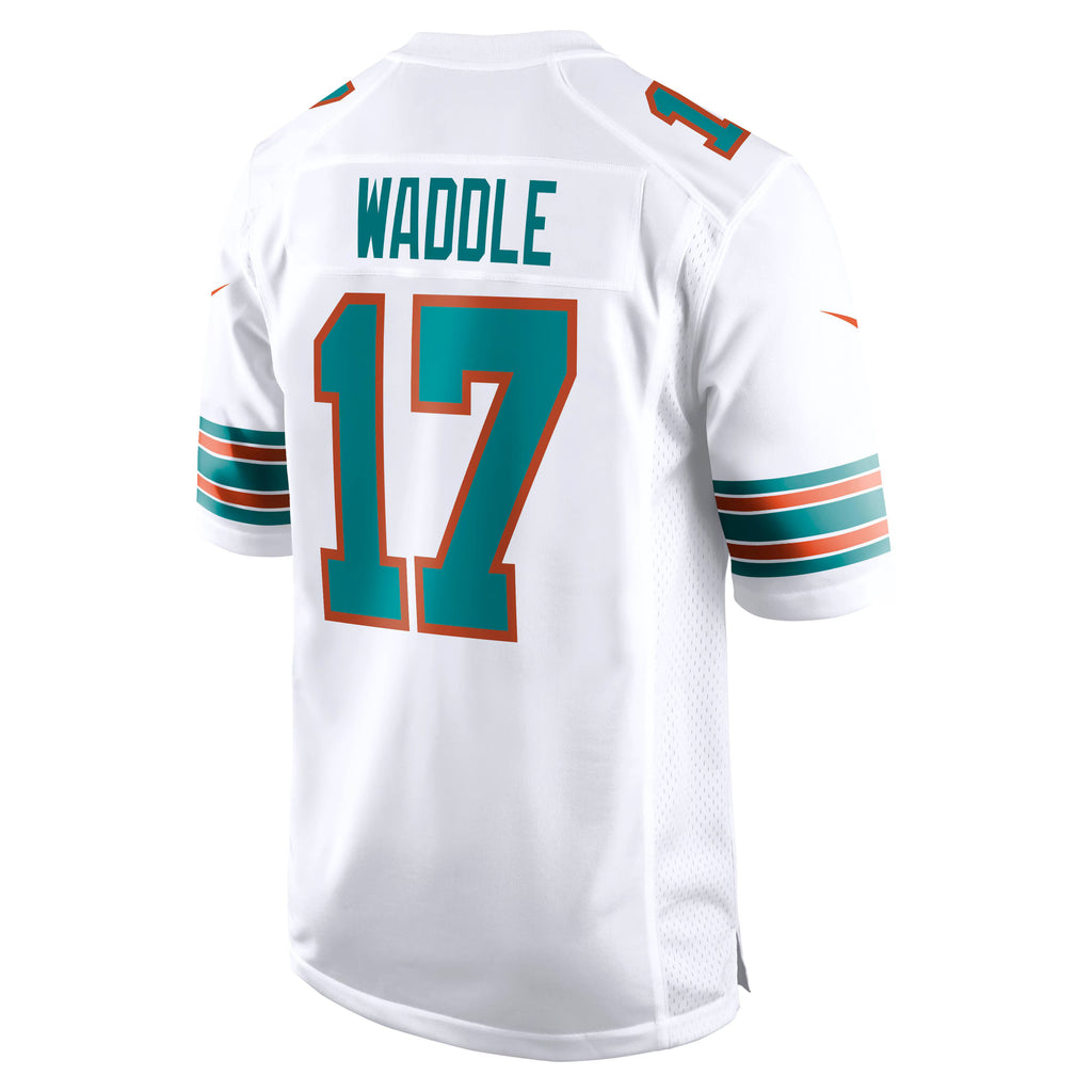 Miami Dolphins Jaylen Waddle White Game Jersey