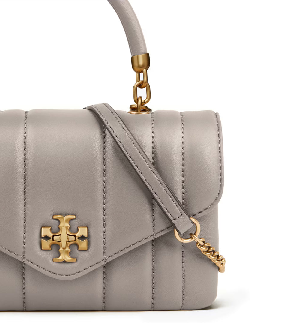 NWT Tory Burch Kira Top Handle Satchel Bag in Leather With Dust Bag