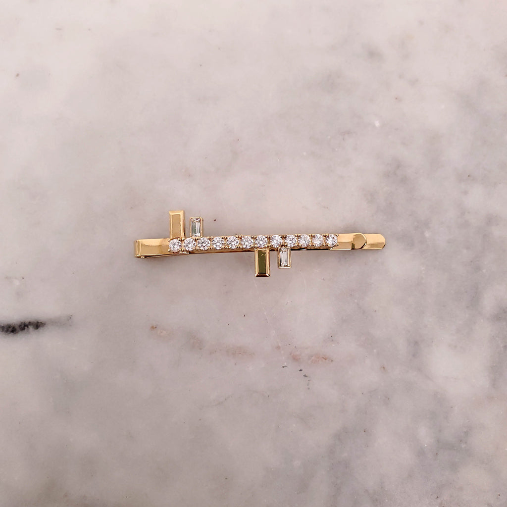 FENDI CRYSTAL HAIR CLIP