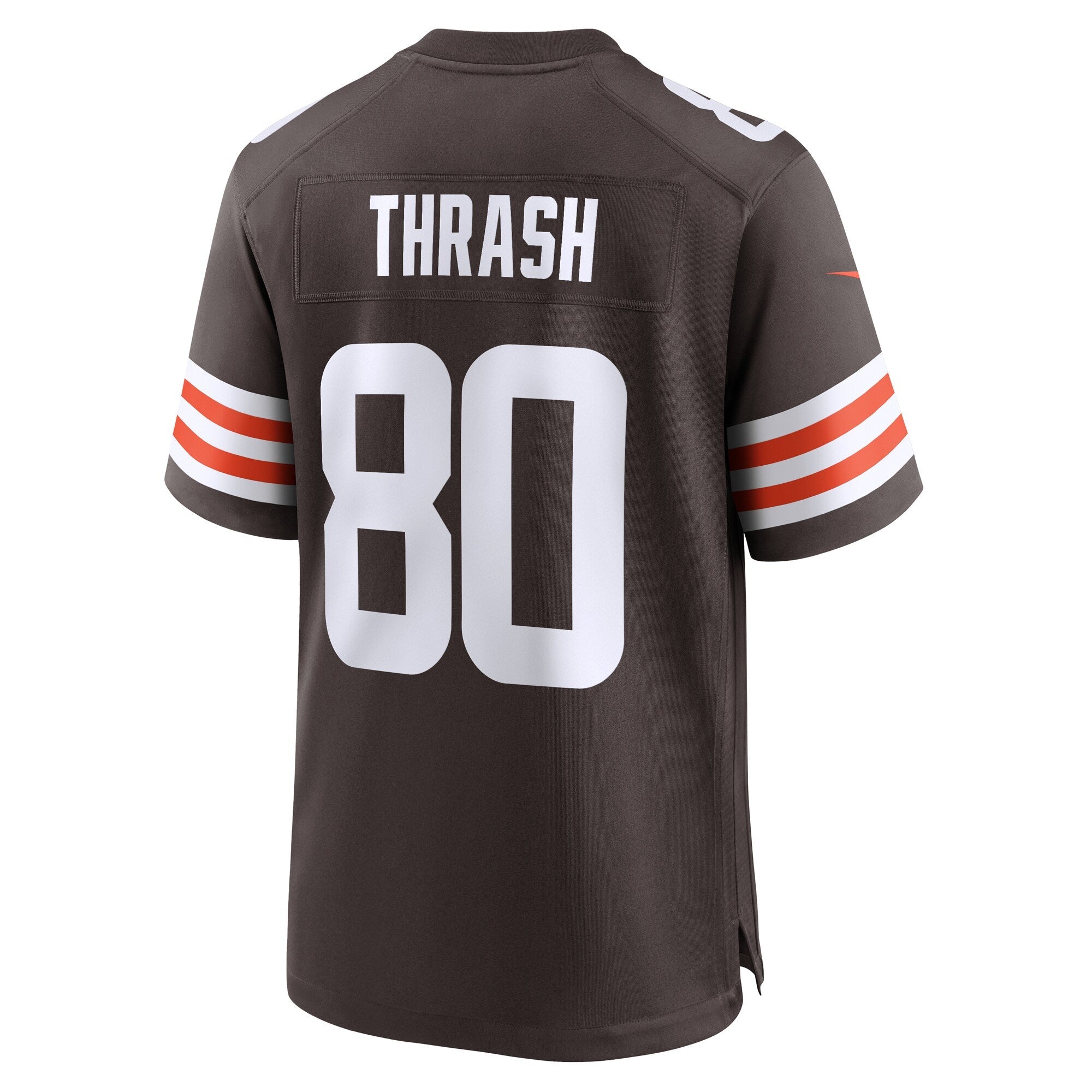 Cleveland Browns Jamari Thrash Brown Team Game Jersey