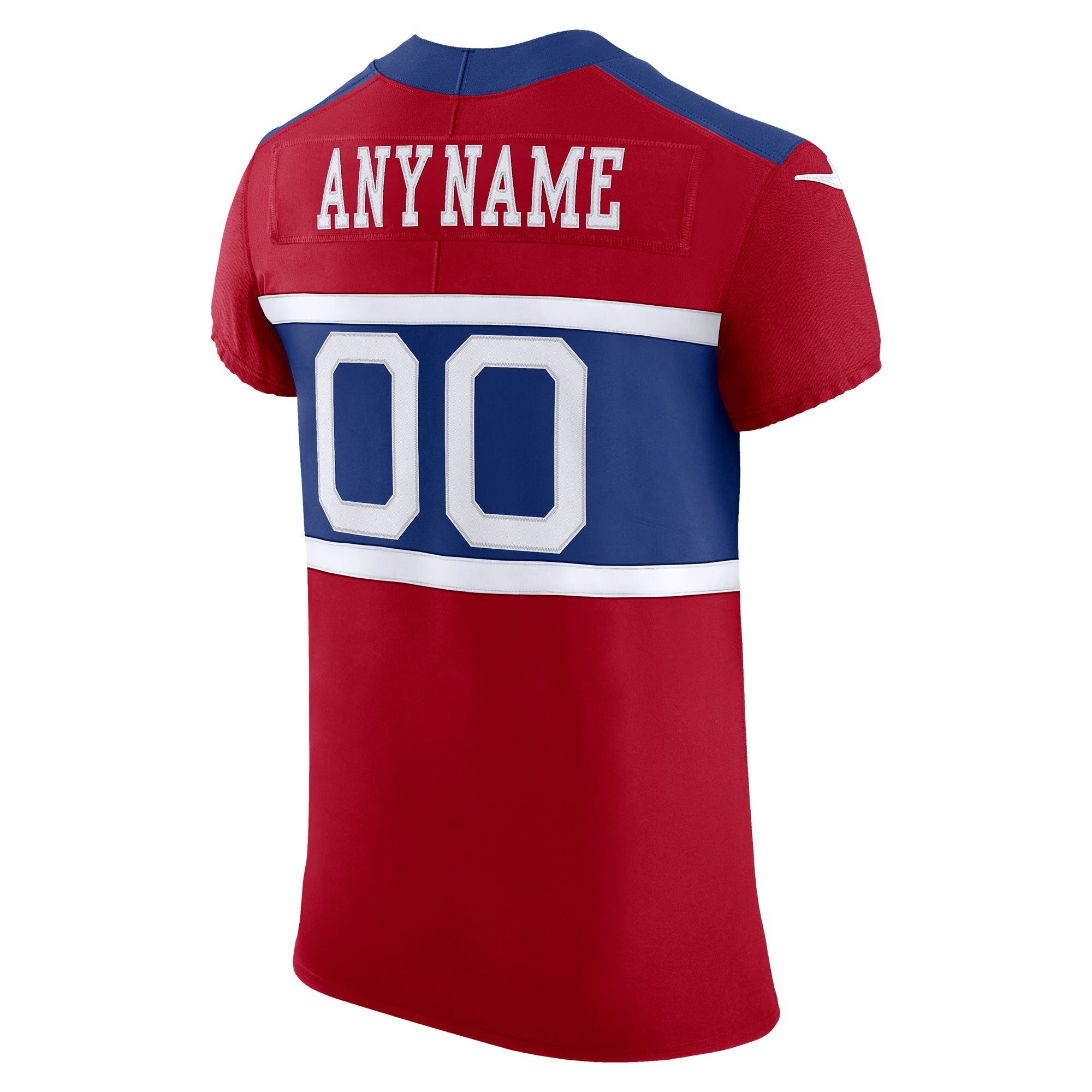 New York Giants Red Alternate Vapor F.U.S.E. Elite Custom Jersey