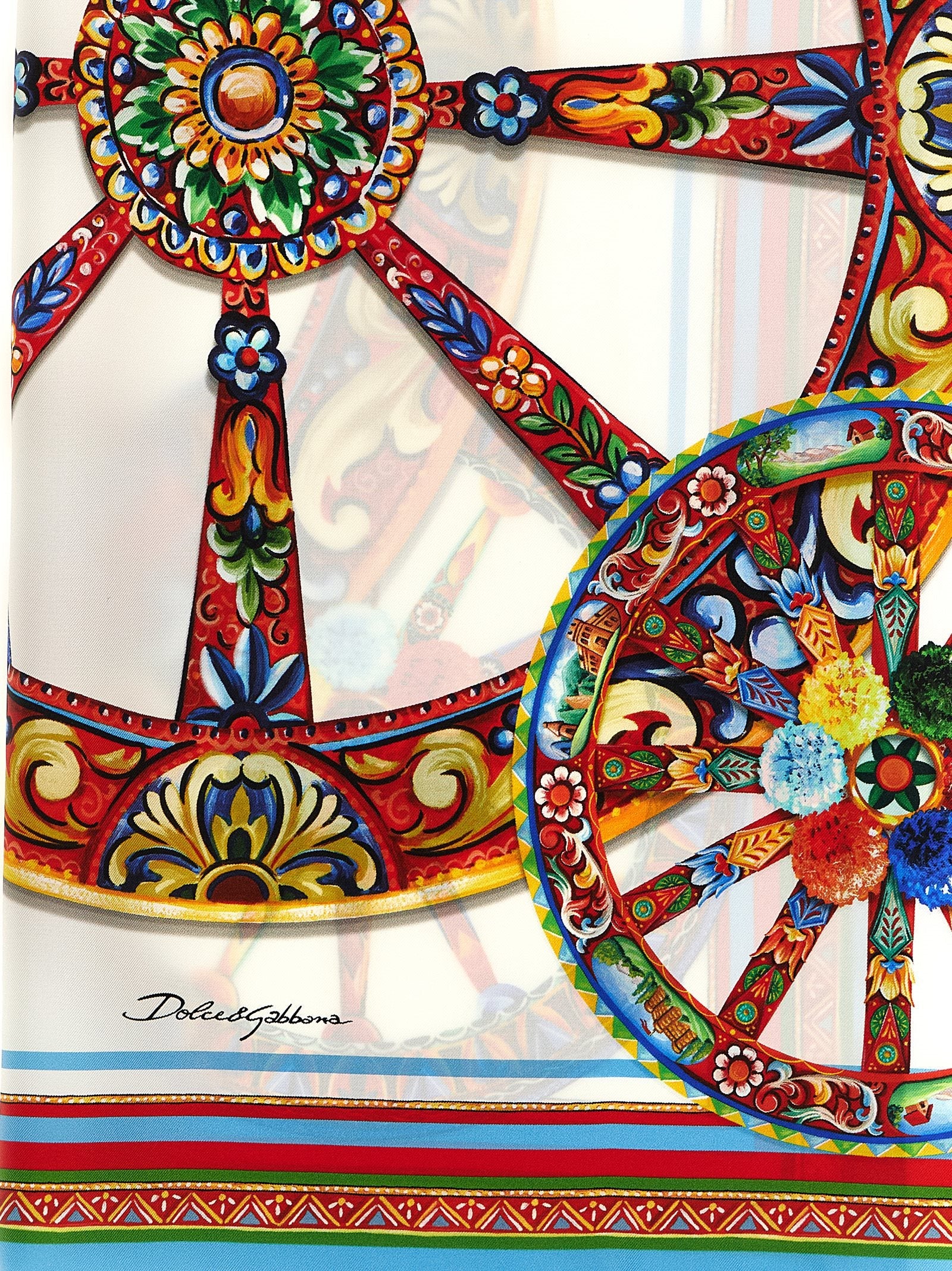 Dolce & Gabbana Women 'Carretto' Scarf