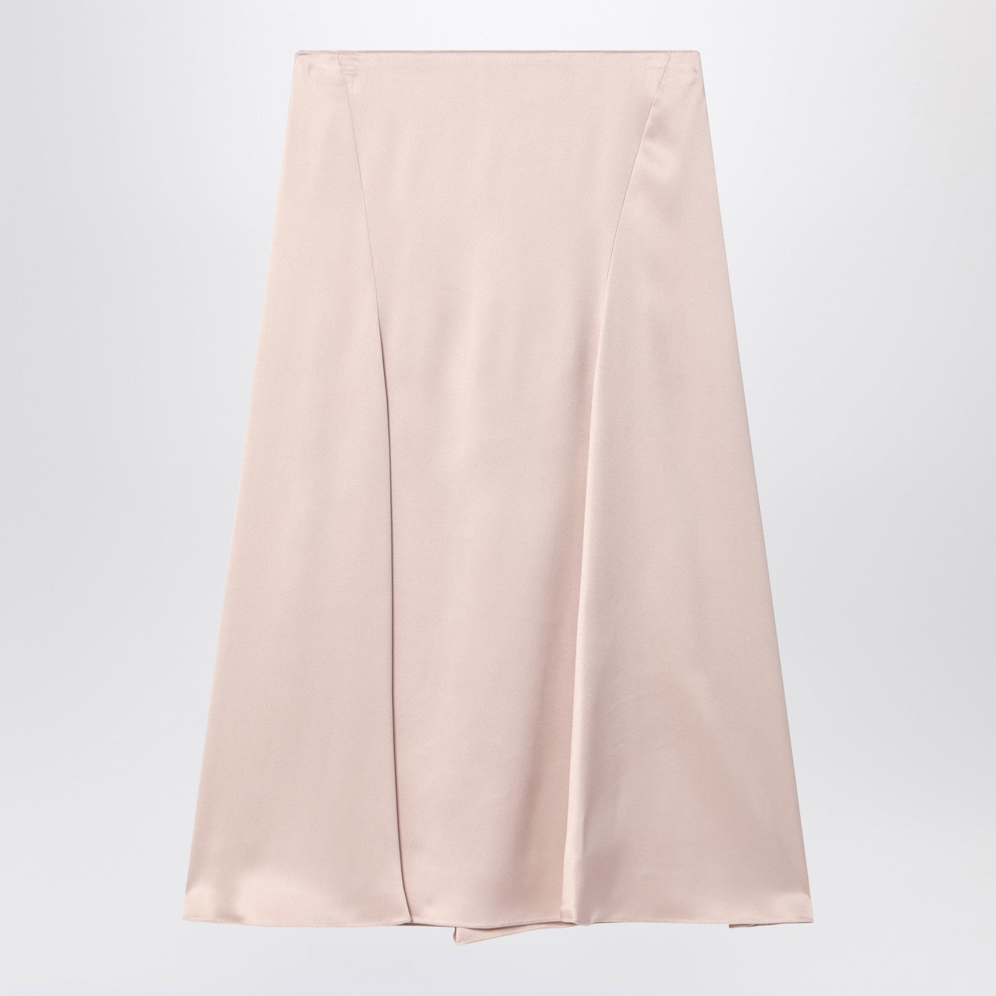 Fendi Champagne Silk Skirt Women