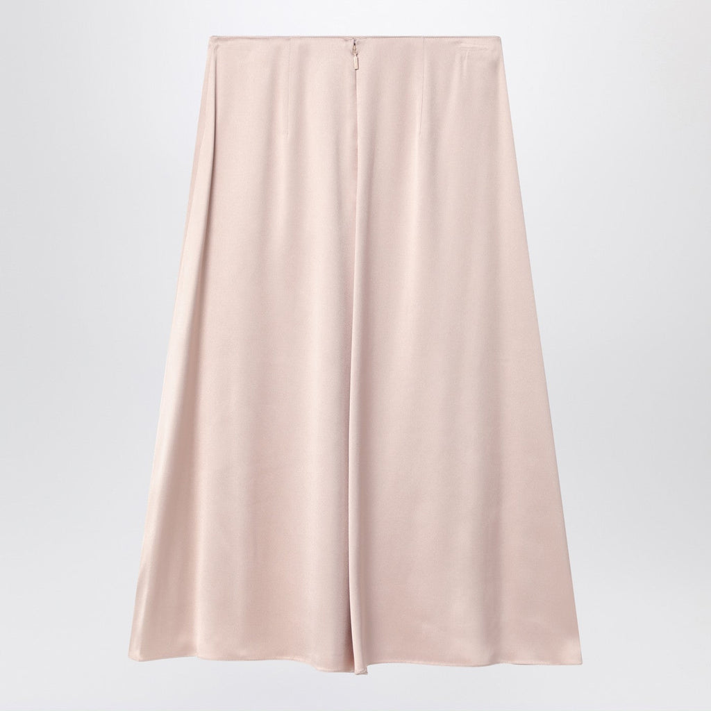 Fendi Champagne Silk Skirt Women