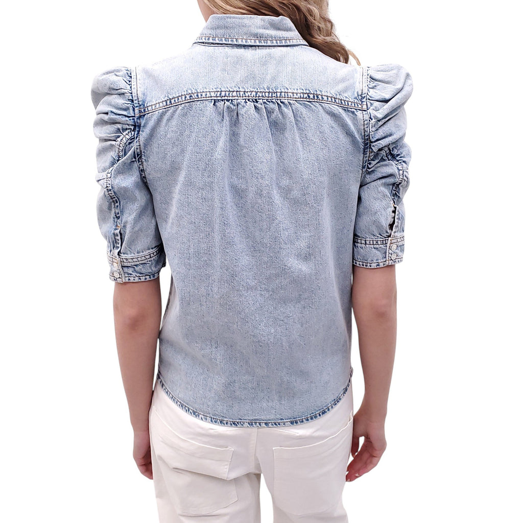 FRAME DENIM BLOUSE - SIZE XS