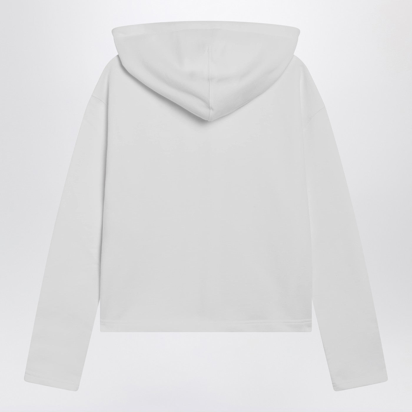 Ami Paris White Ami De Coeur Zip-Up Hoodie Women