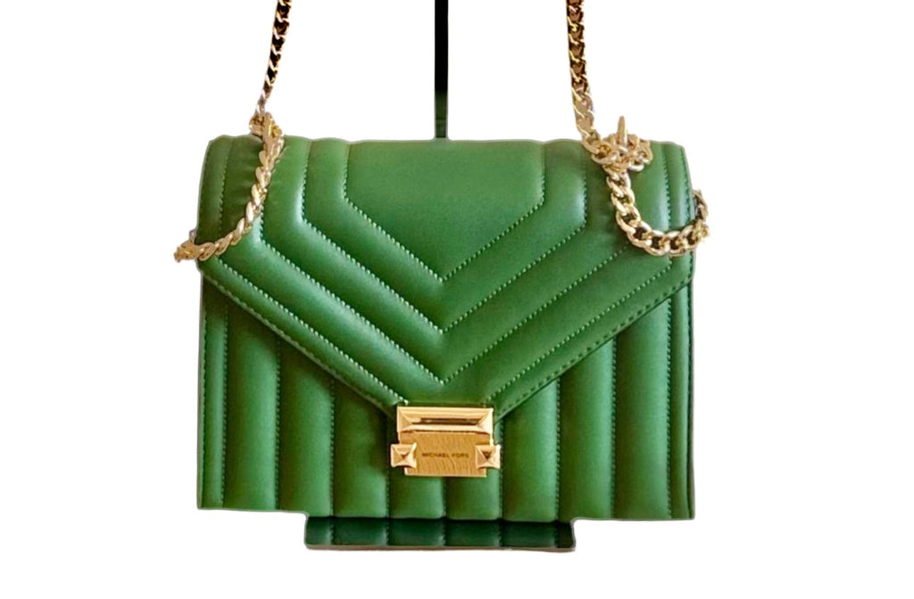 NWT Michael Kors Whitney Medium Flap Chain Shoulder Bag