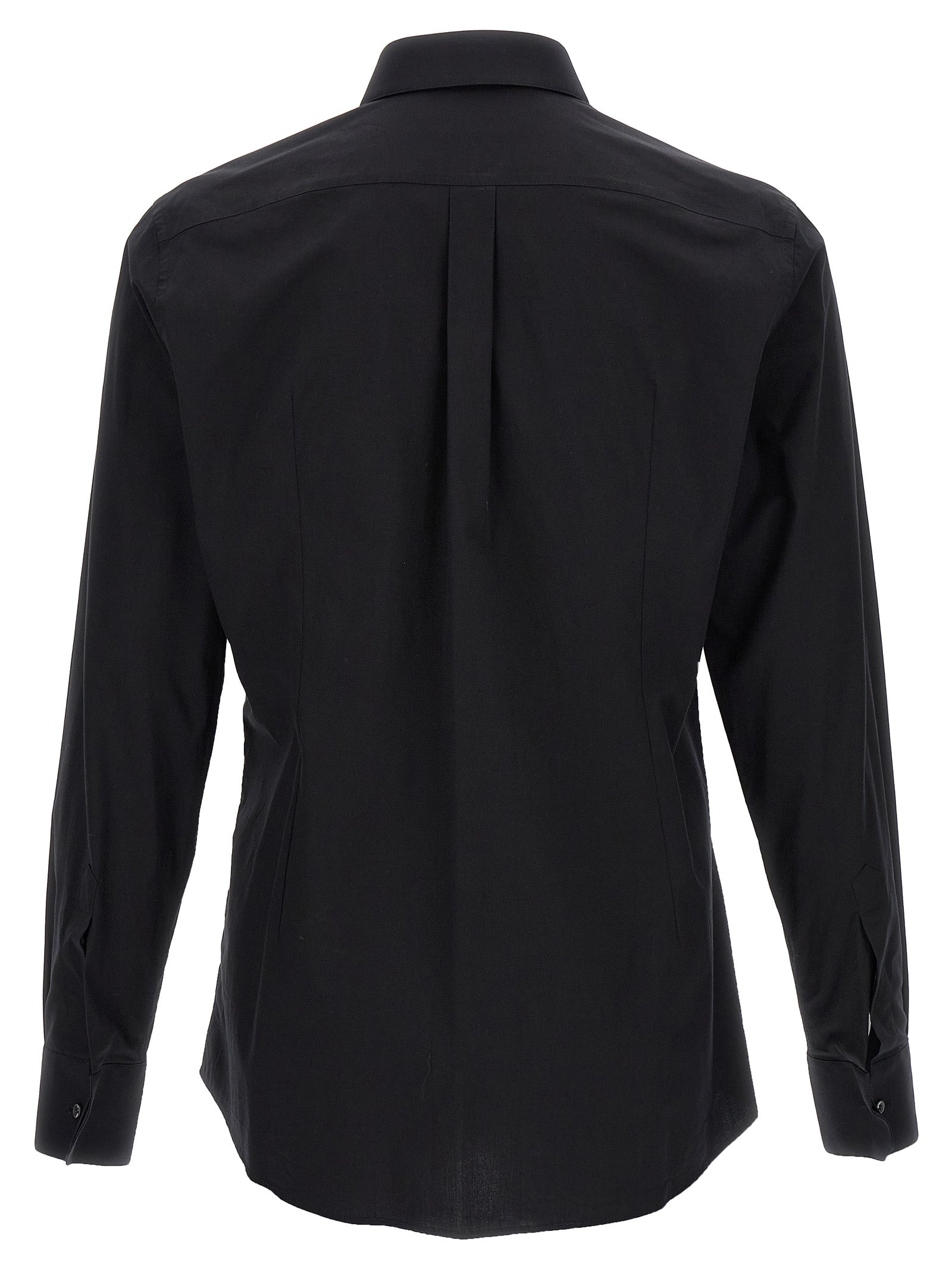 Dolce & Gabbana Men Logo Embroidery Shirt