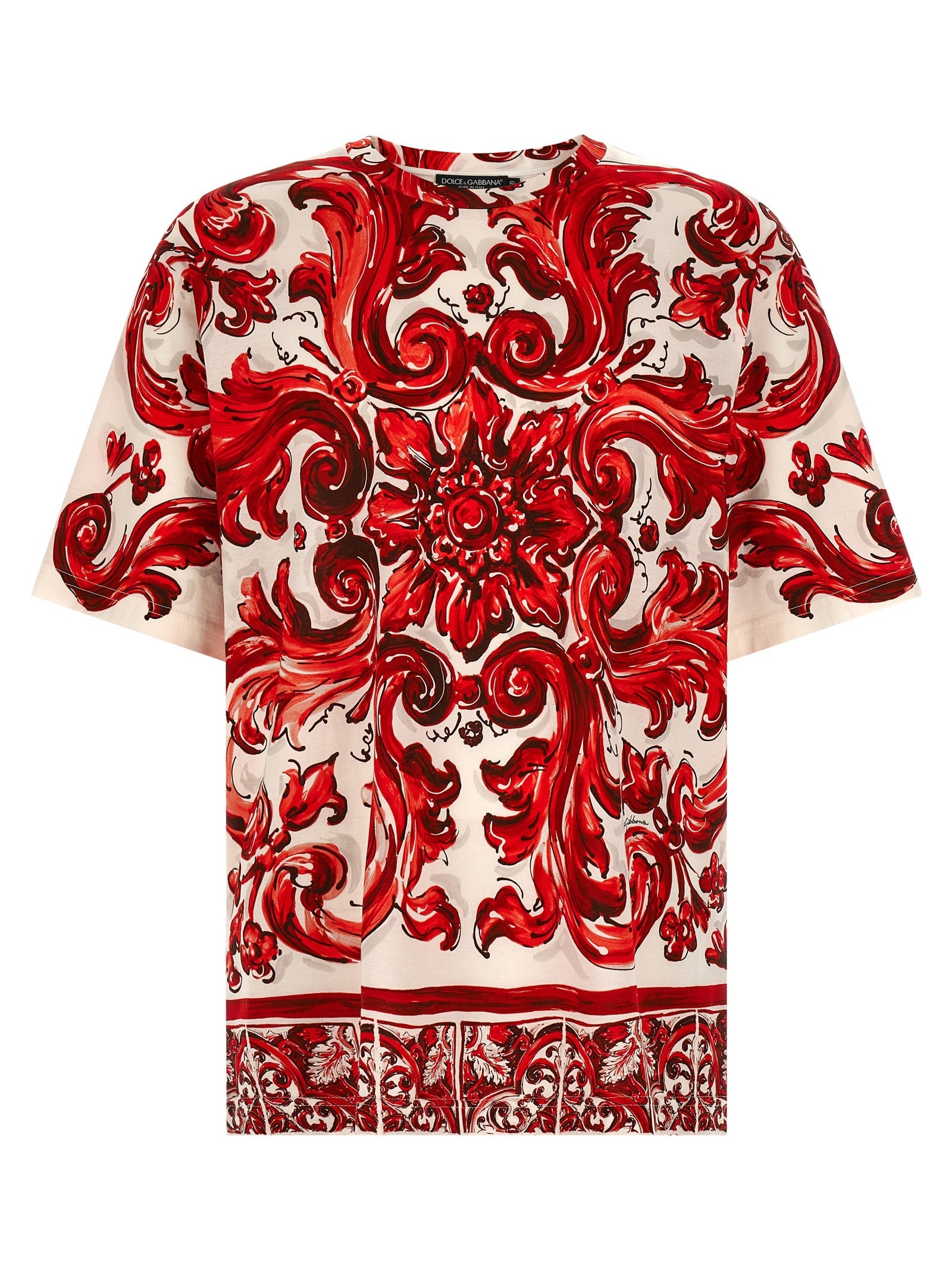 Dolce & Gabbana Men 'Maiolica' T-Shirt