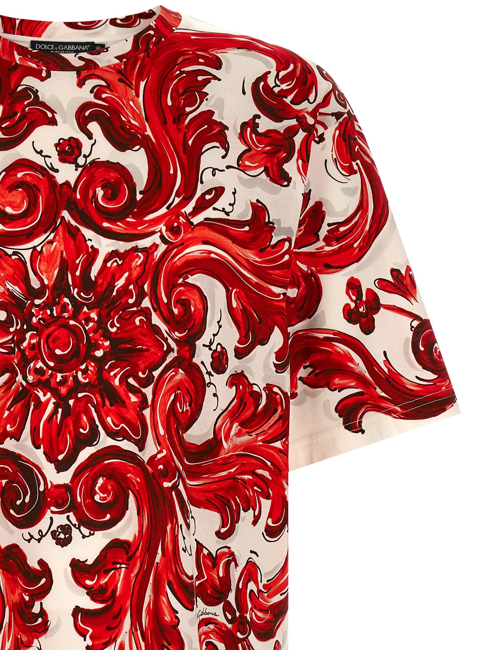 Dolce & Gabbana Men 'Maiolica' T-Shirt