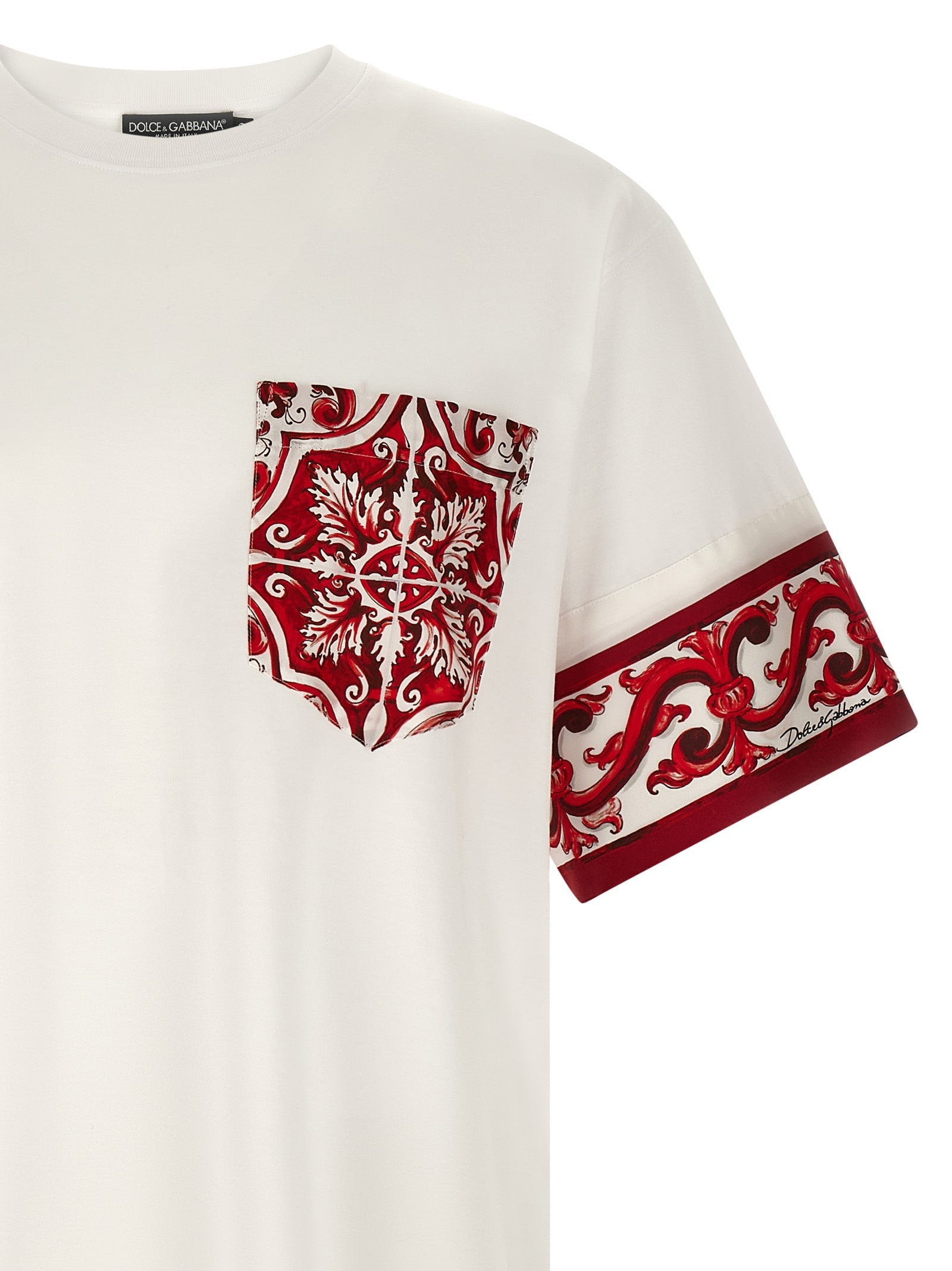 Dolce & Gabbana Men 'Maiolica' T-Shirt