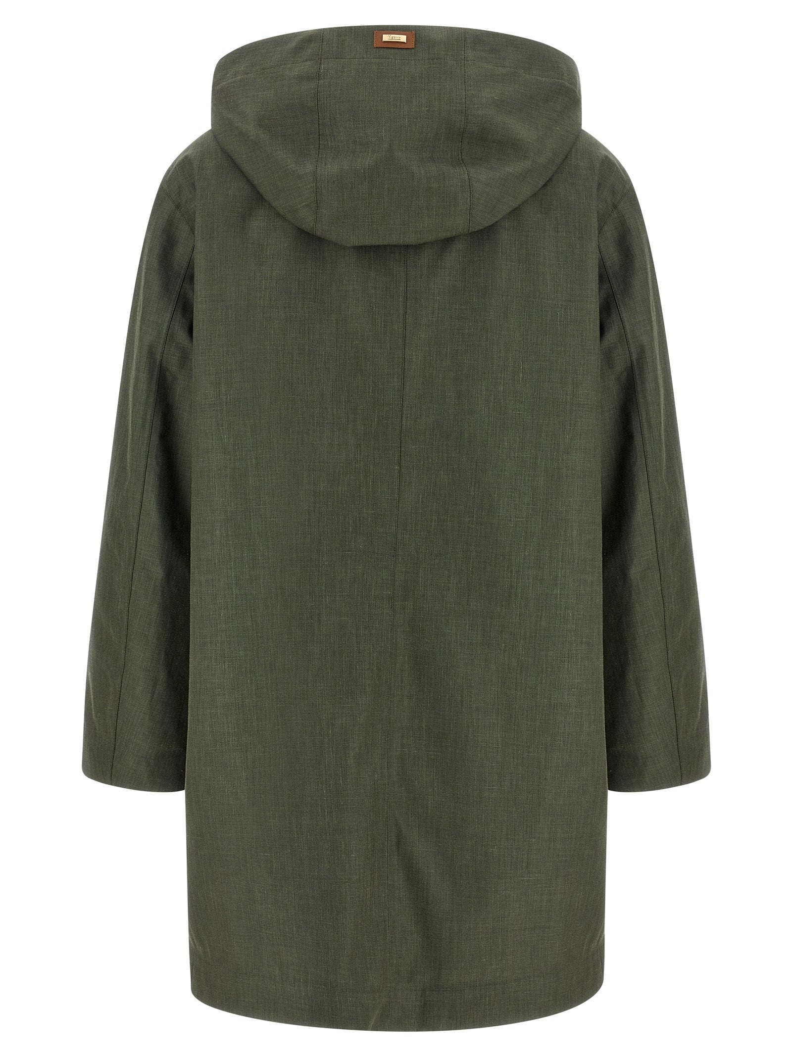 Herno Women Linen Raincoat