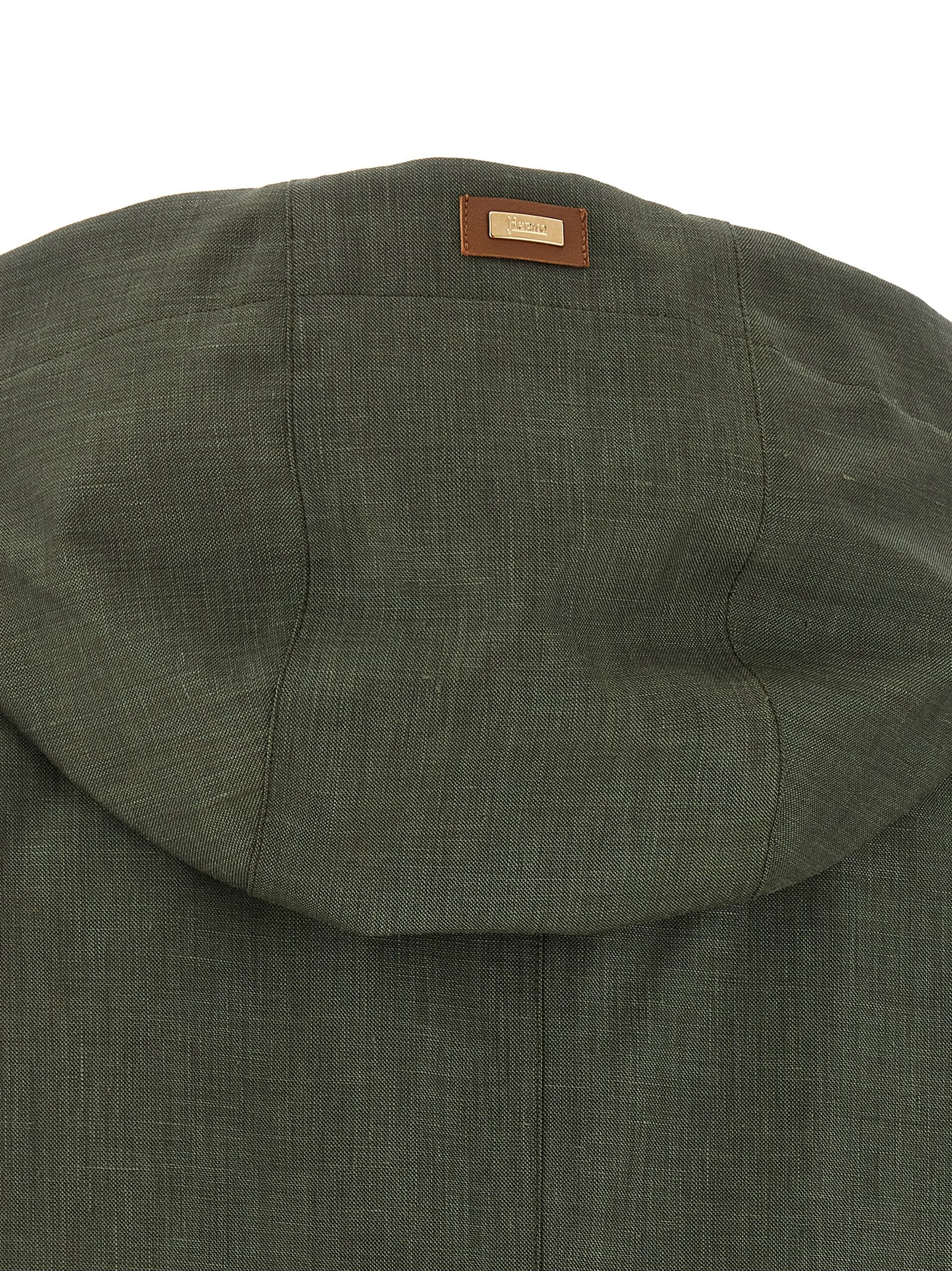 Herno Women Linen Raincoat