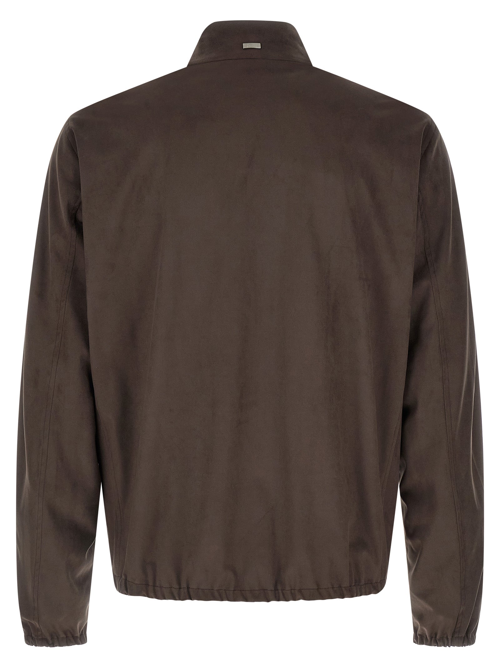 Herno Men Suede Effect Jacket