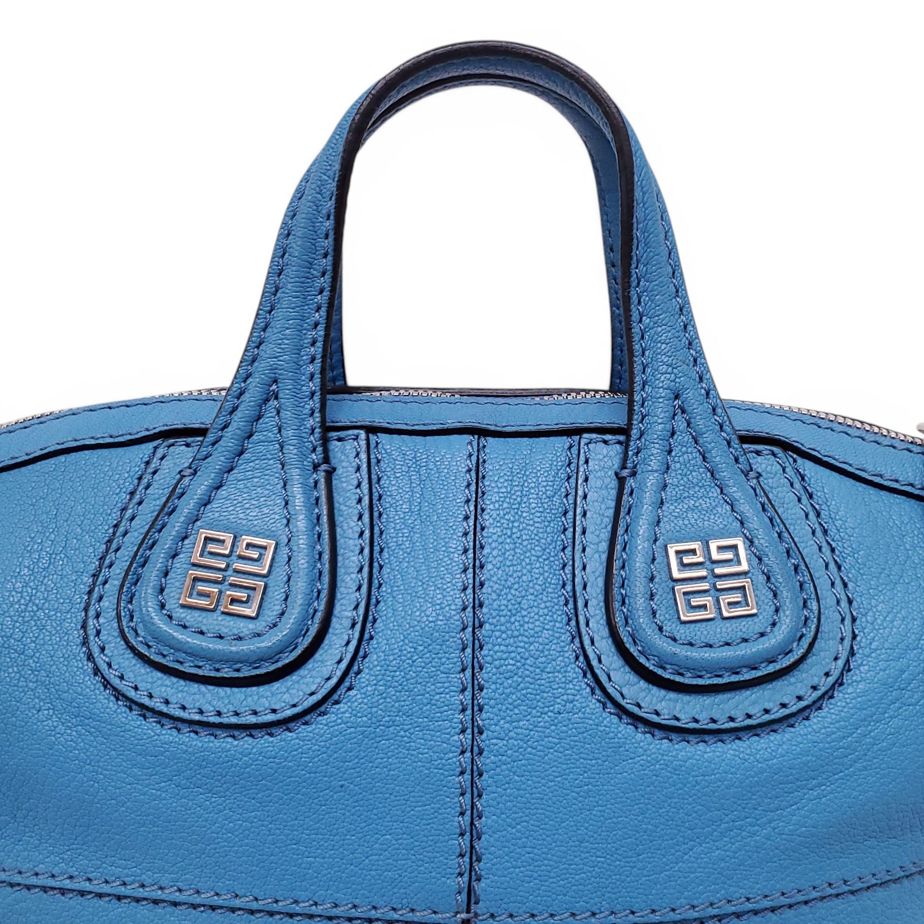 GIVENCHY BLUE SMALL NIGHTINGALE BAG