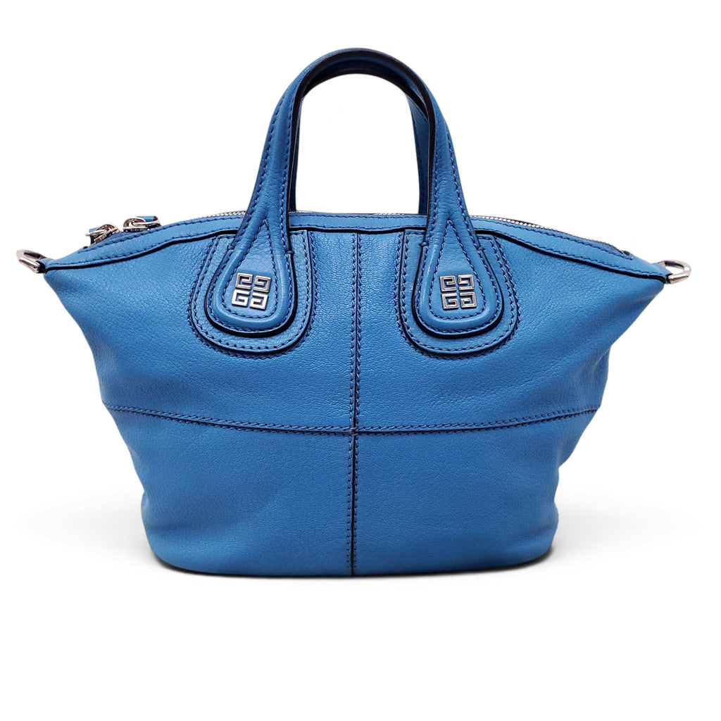 GIVENCHY BLUE SMALL NIGHTINGALE BAG