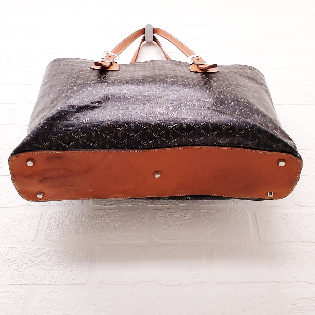 GOYARD BLACK VINTAGE TOTE