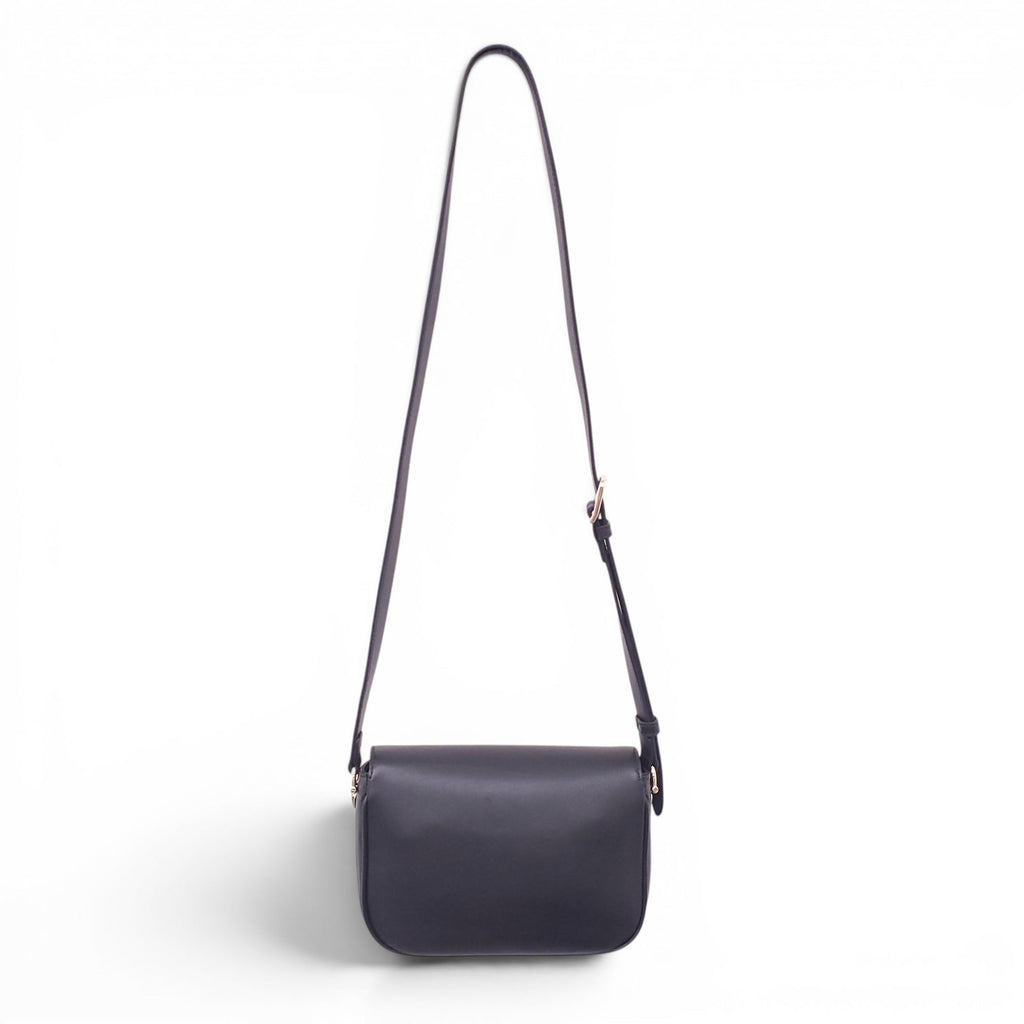 GUCCI BLACK LEATHER MEDIUM 1955 HORSEBIT CROSSBODY BAG
