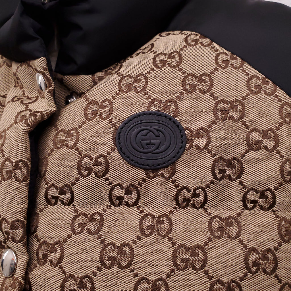 GUCCI MONOGRAM LOGO VEST - SIZE 36