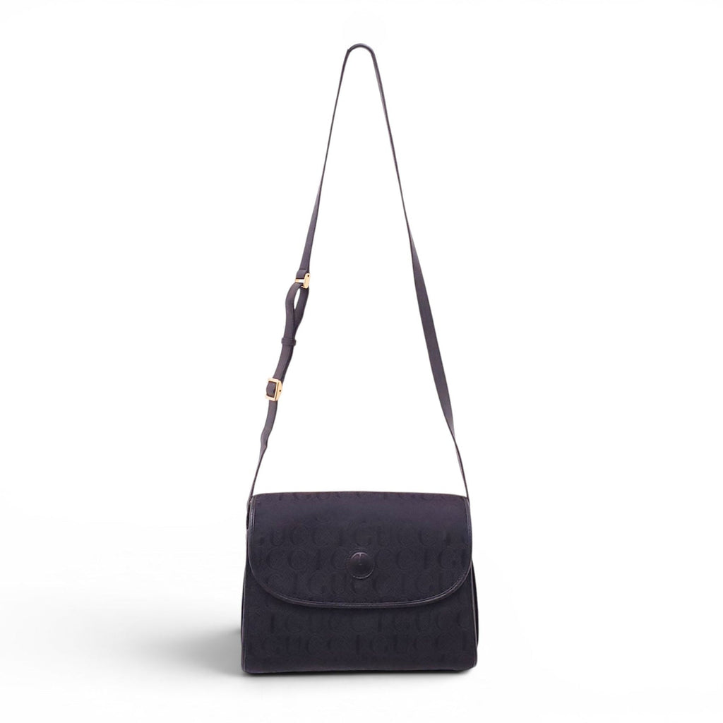 GUCCI MONOGRAM VINTAGE SATCHEL BAG