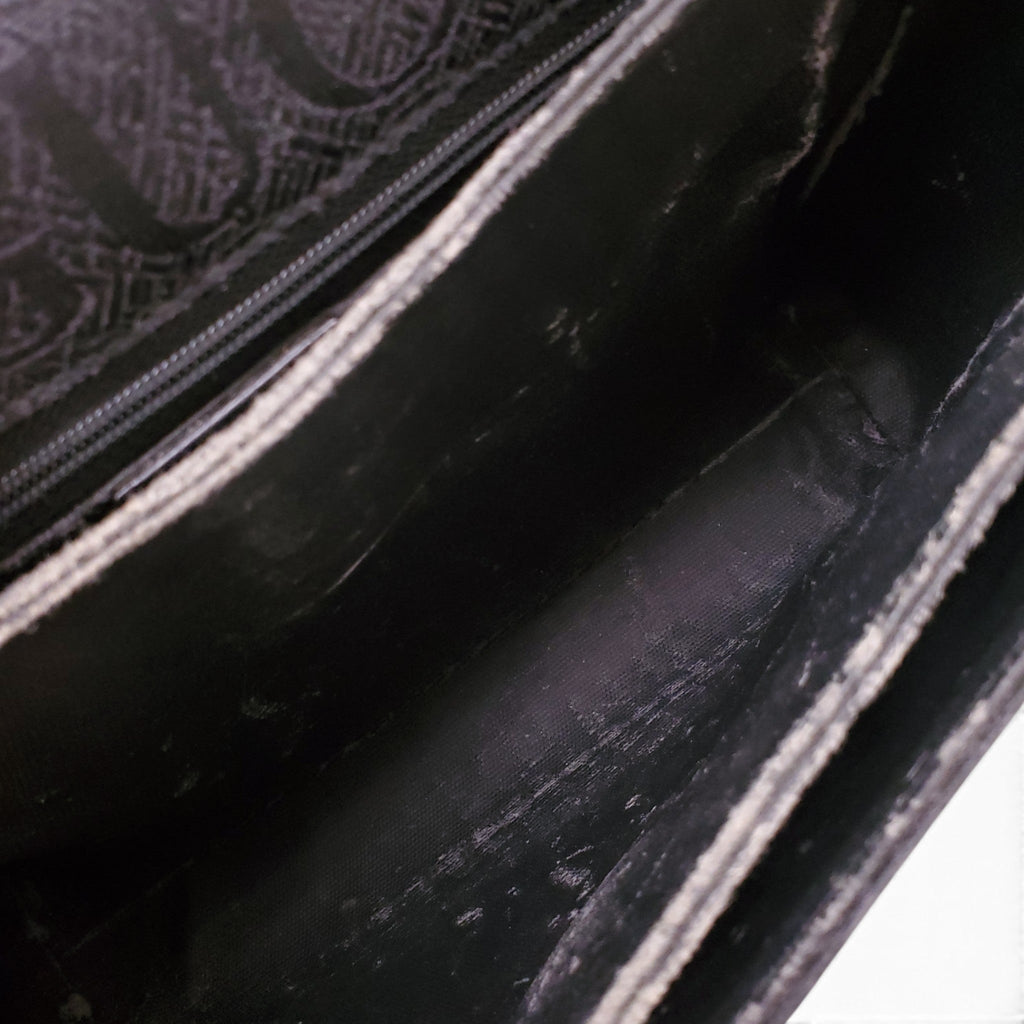GUCCI MONOGRAM VINTAGE SATCHEL BAG