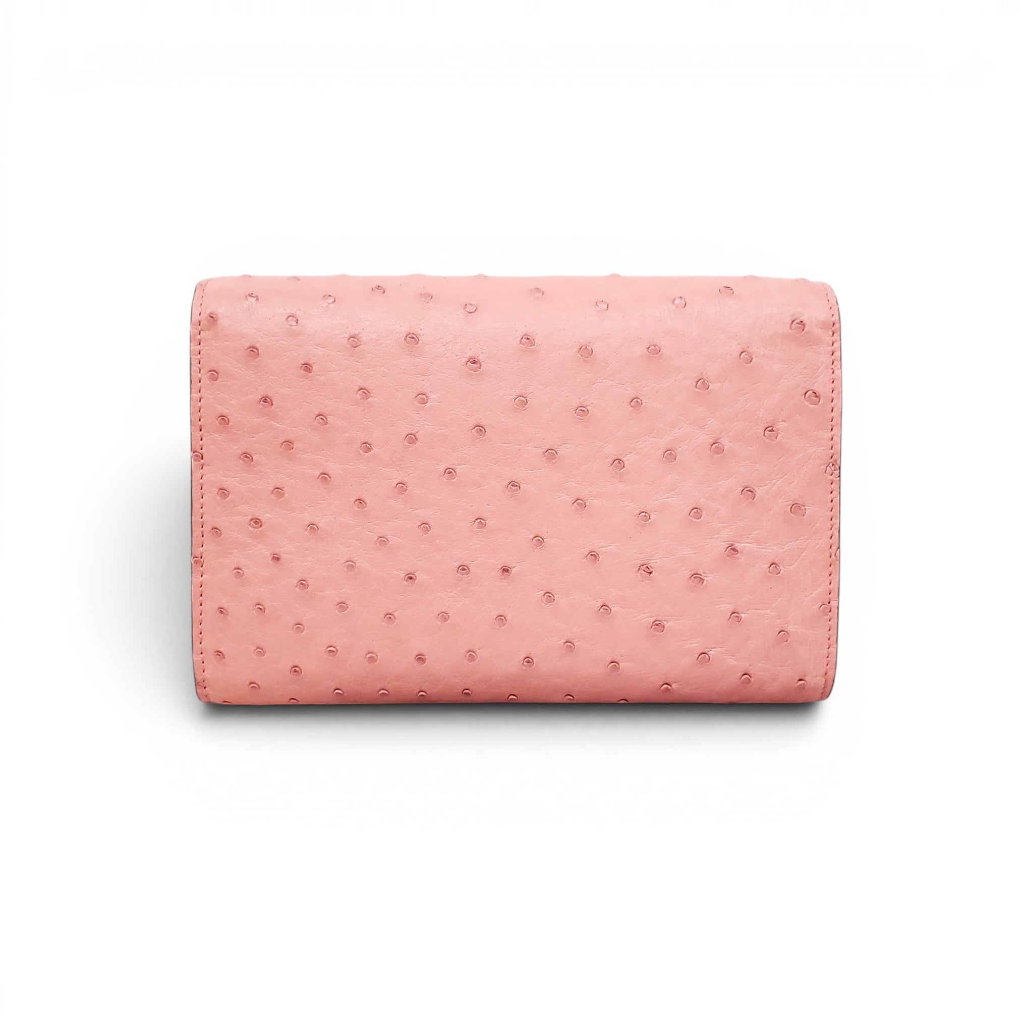 GUCCI PINK OSTRICH DIONYSUS BAG
