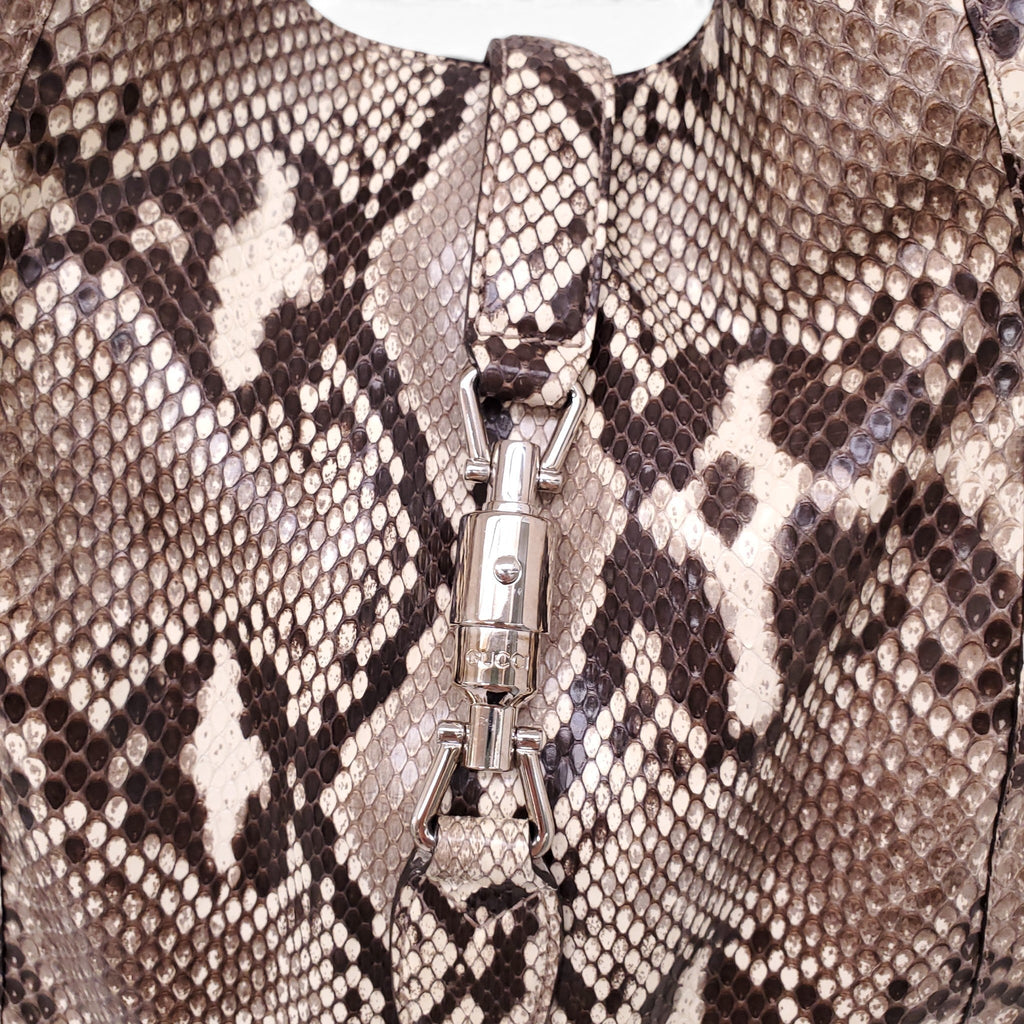 GUCCI PYTHON JACKIE BAG